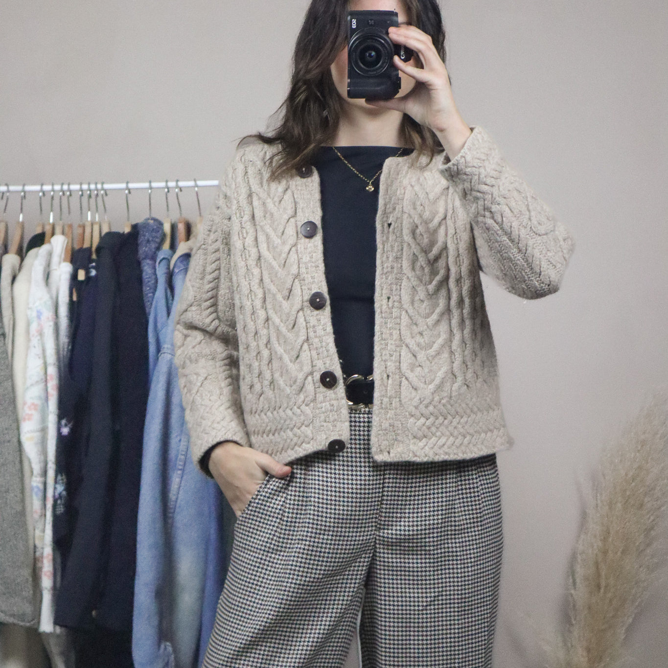 Made in Ireland x Vintage x Mariano Wool Cardigan (XS)