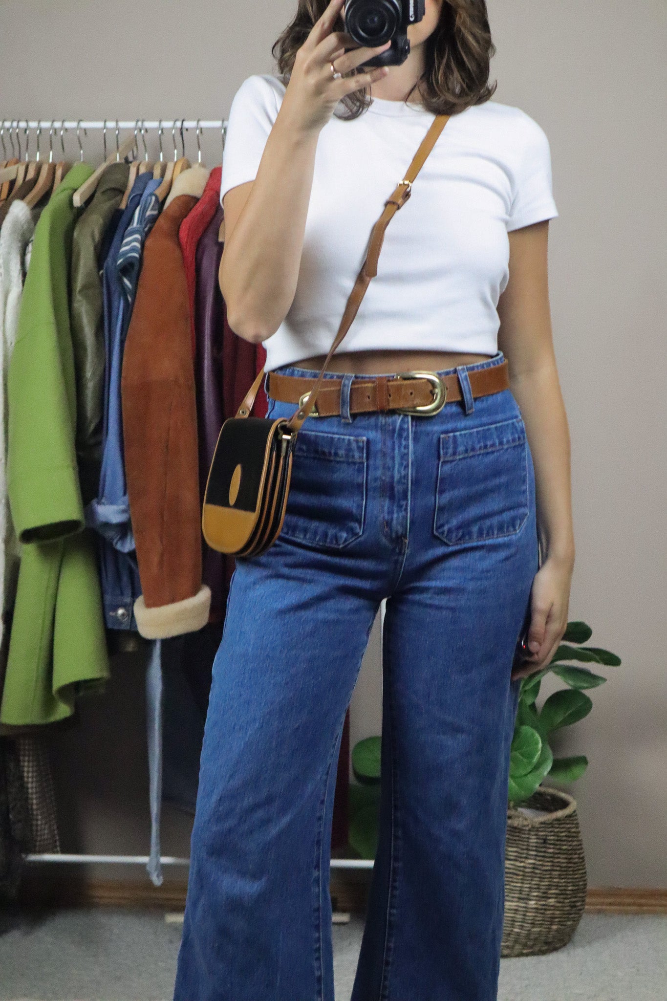 'YSL' x Crossbody Purse