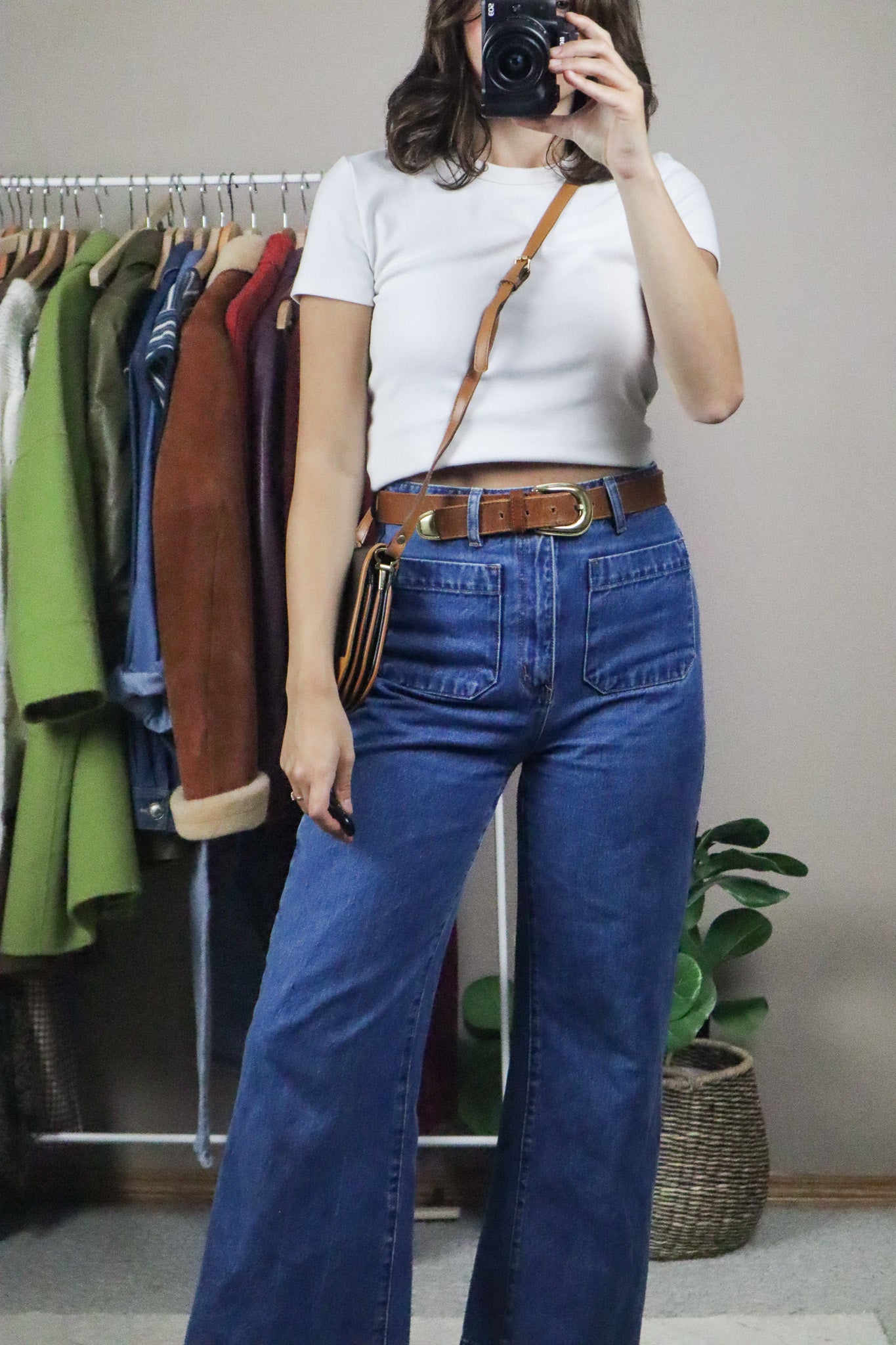 'YSL' x Crossbody Purse
