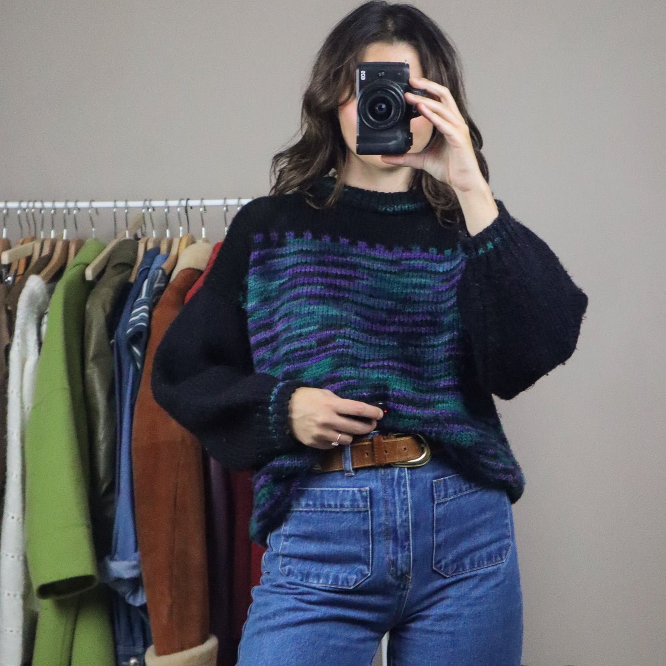 Vintage x Handmade Knit Sweater (S/M)