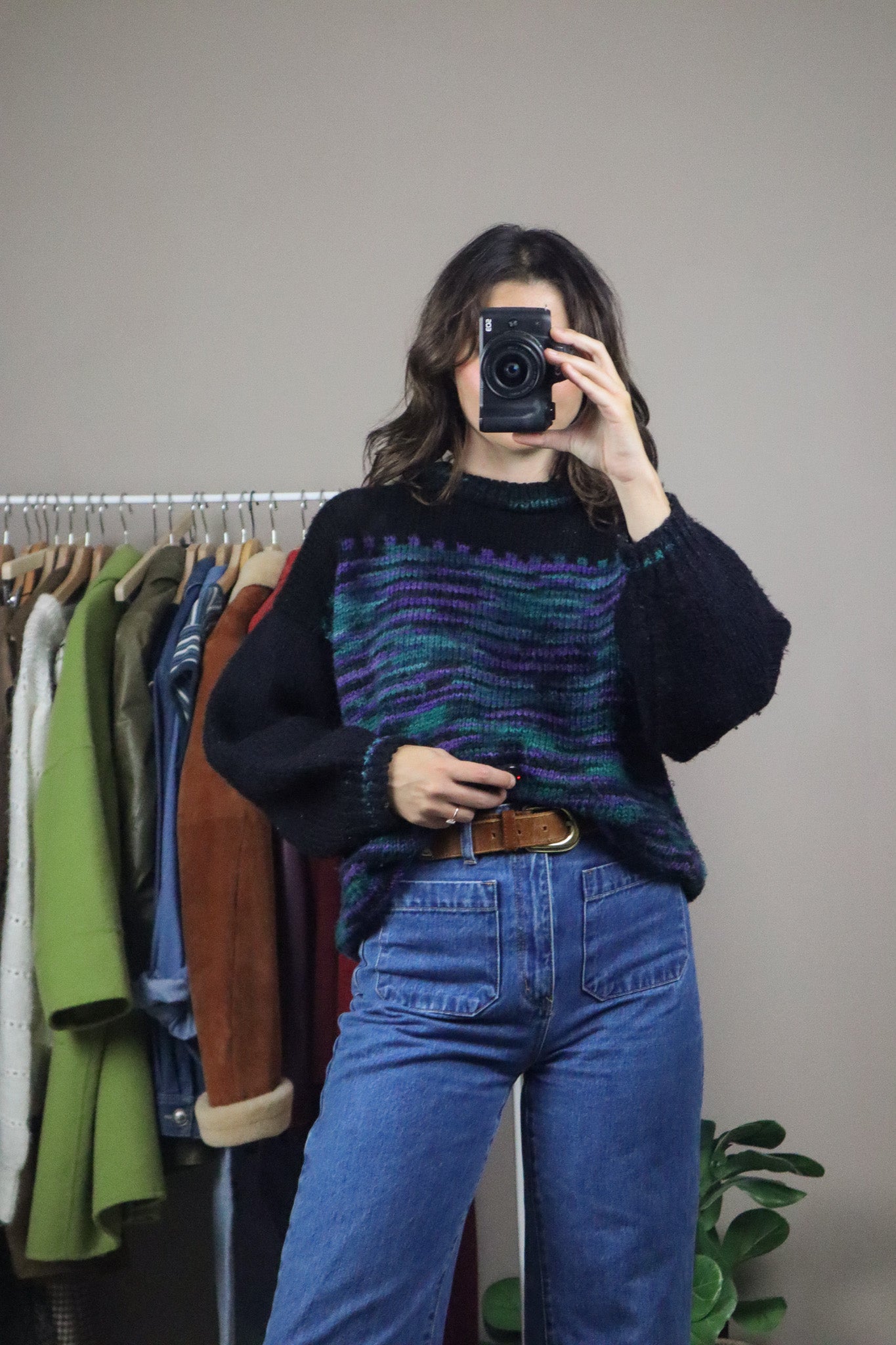 Vintage x Handmade Knit Sweater (S/M)
