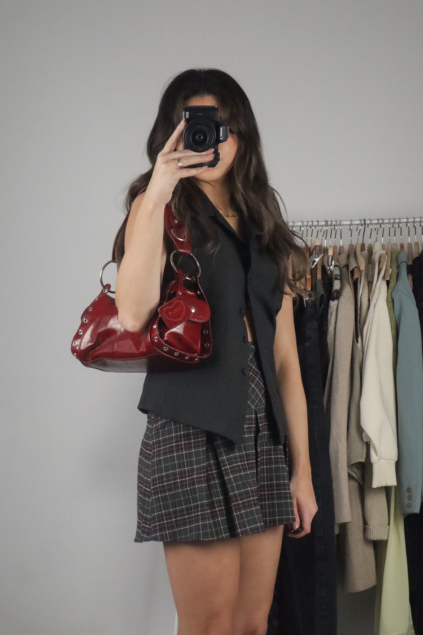 Vintage x Red Purse