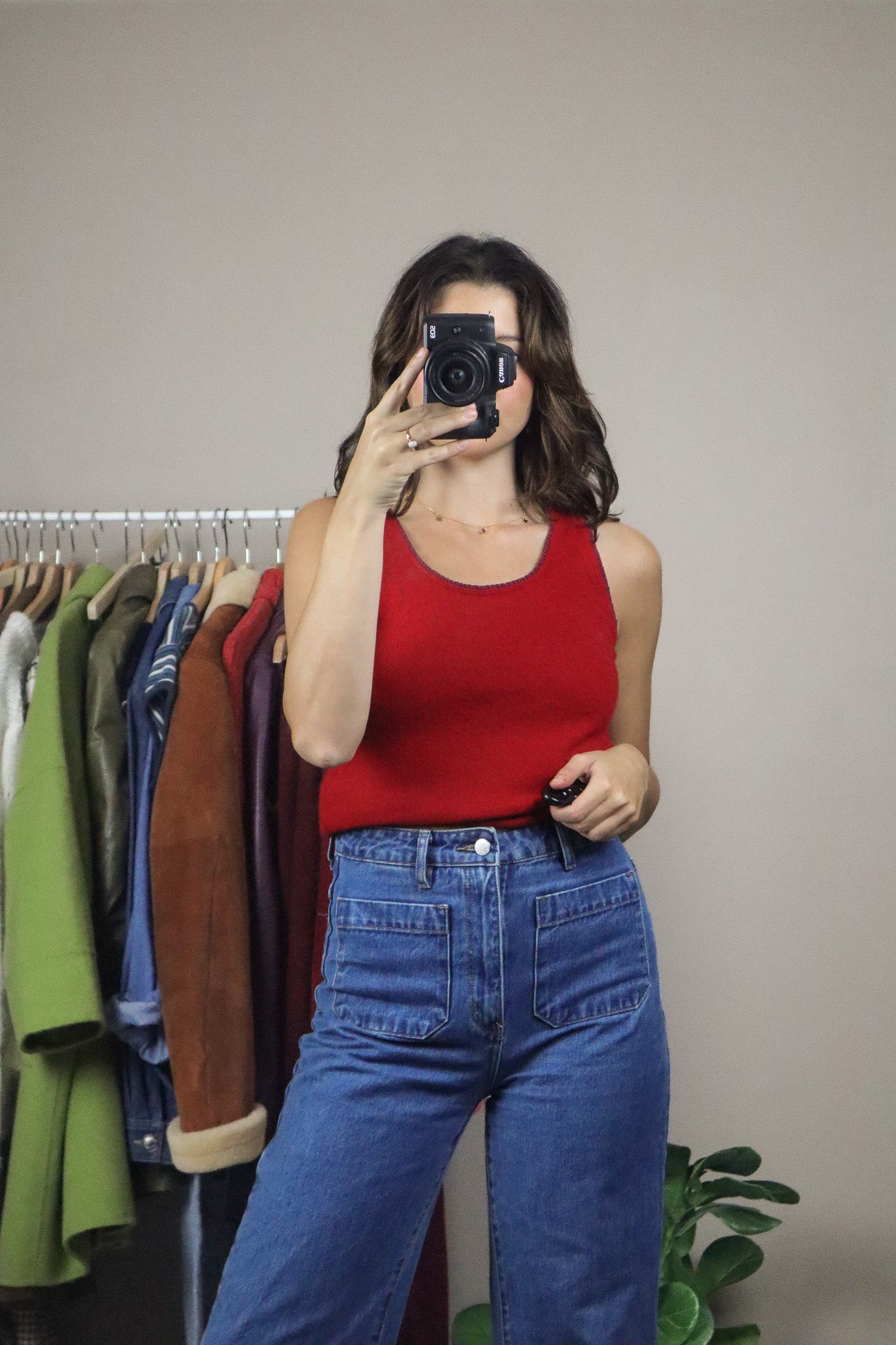 Upcycled x Cashmere Tank (S)