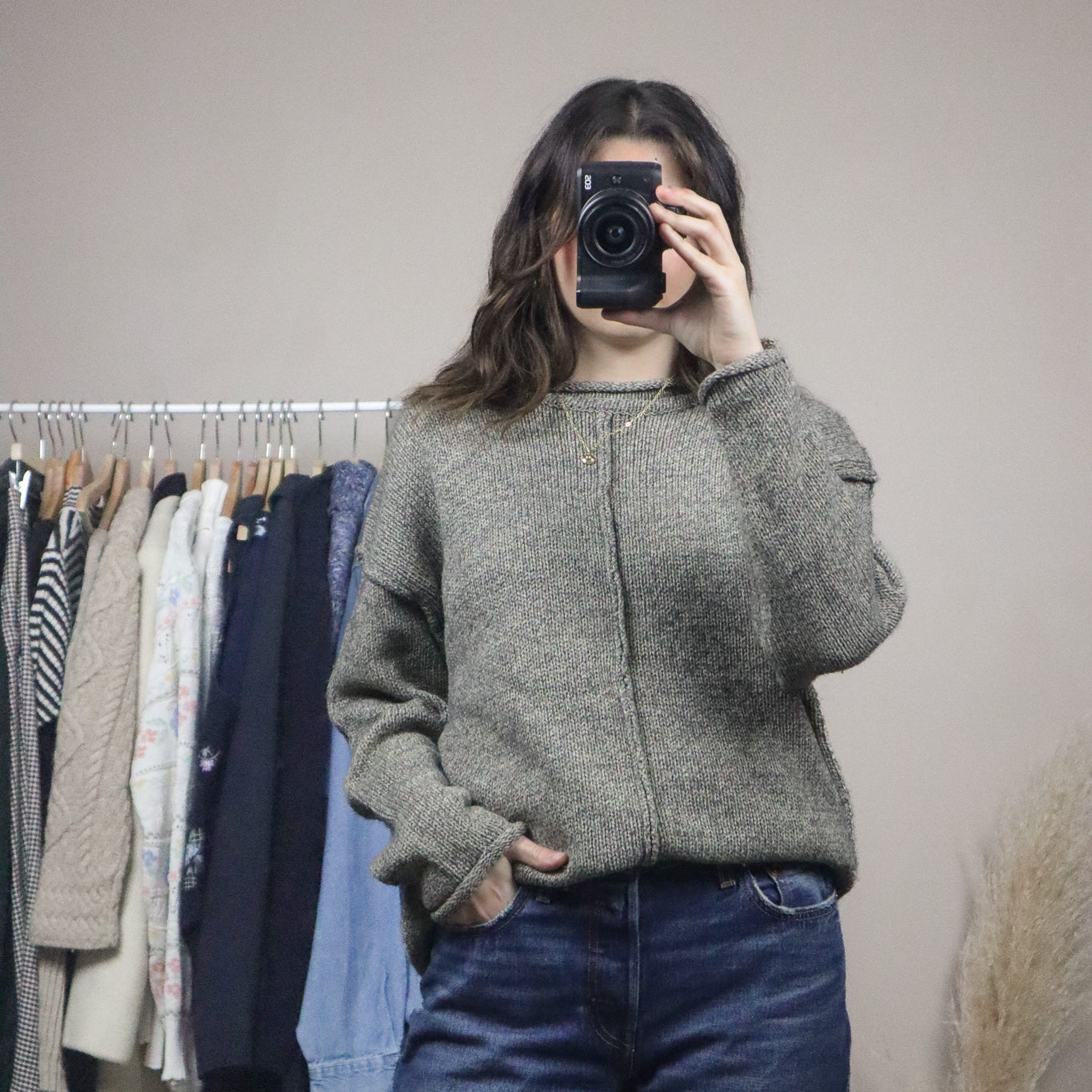 Vintage x Wool Blend Knit (M)