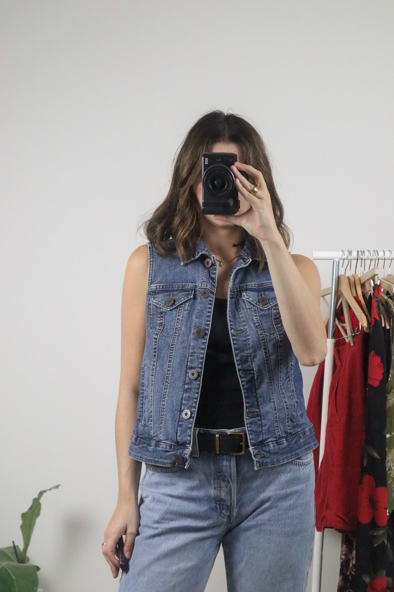 Vintage x Denim Vest (S)
