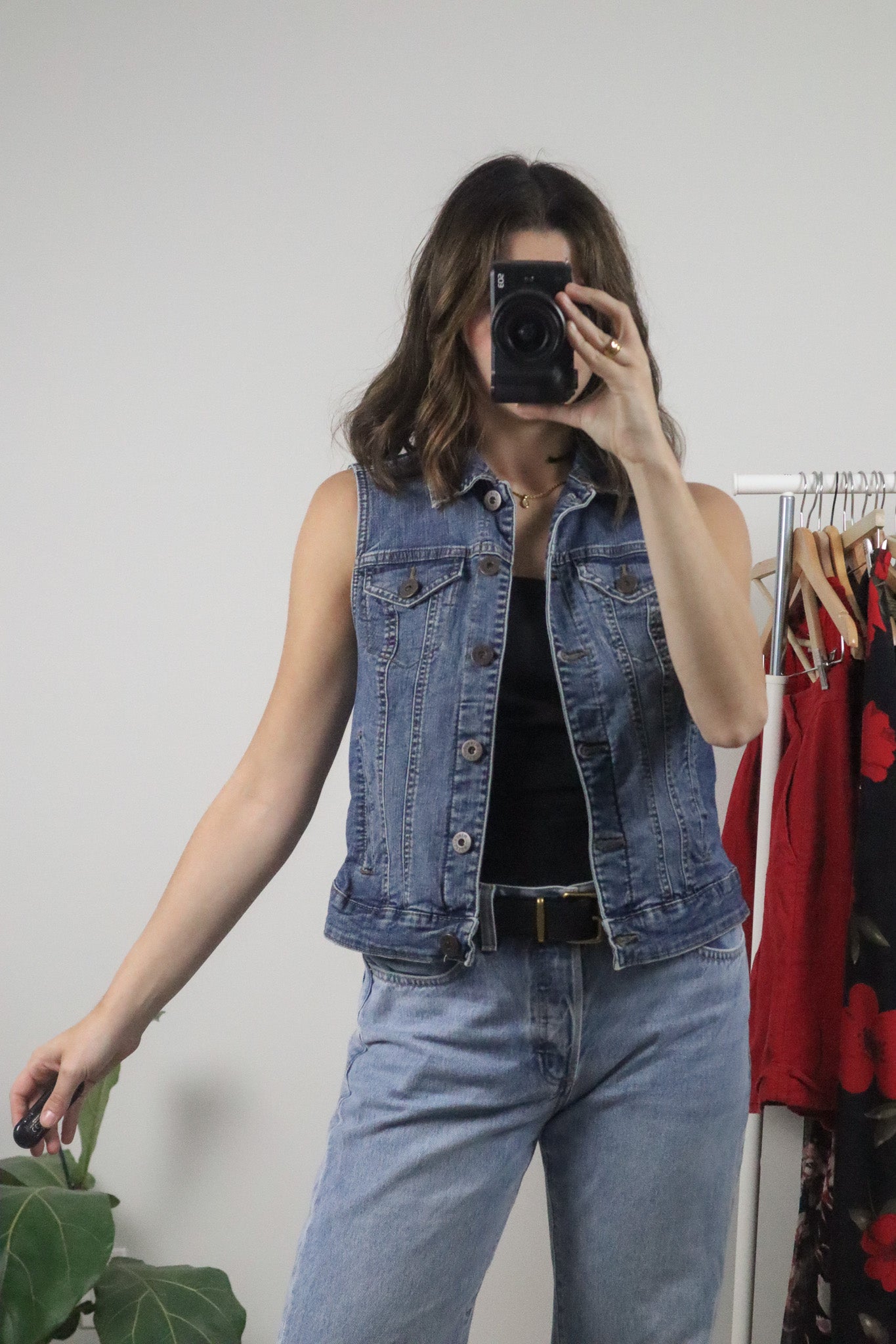 Vintage x Denim Vest (S)