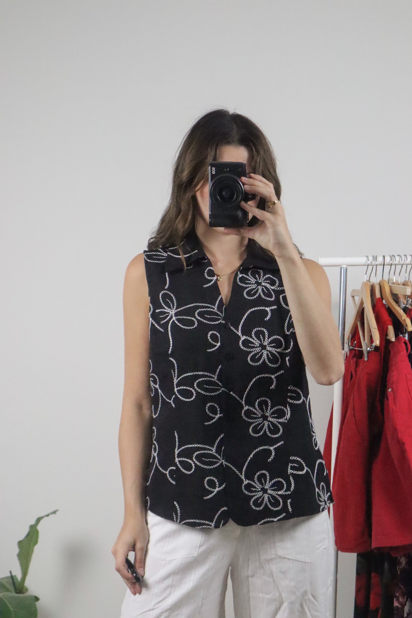 Vintage x Silk Textured Tank (L)
