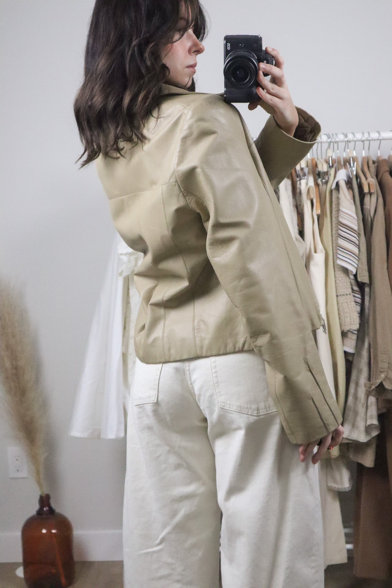 Vintage x Dainer Leather Jacket (S)