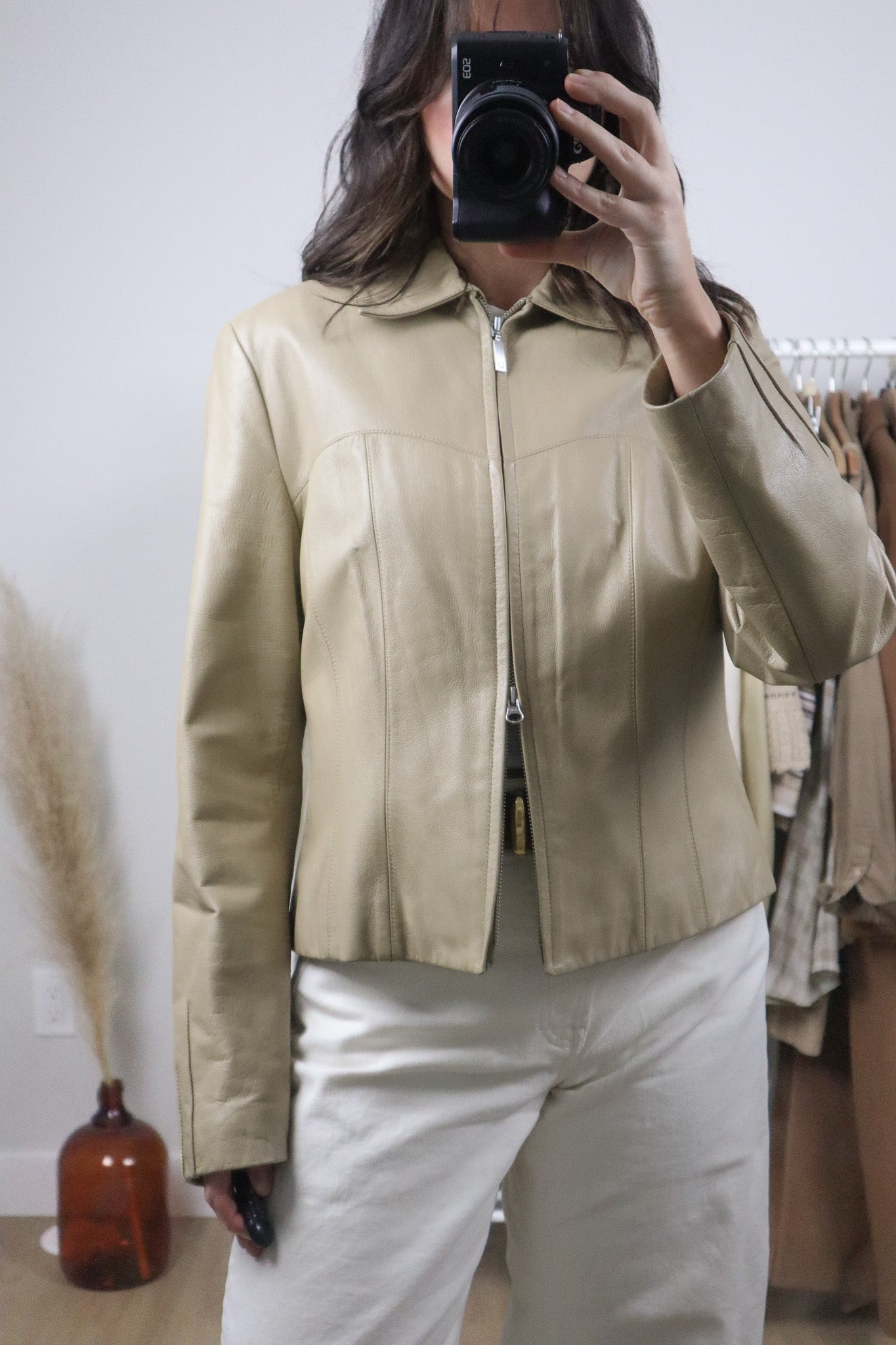Vintage x Dainer Leather Jacket (S)
