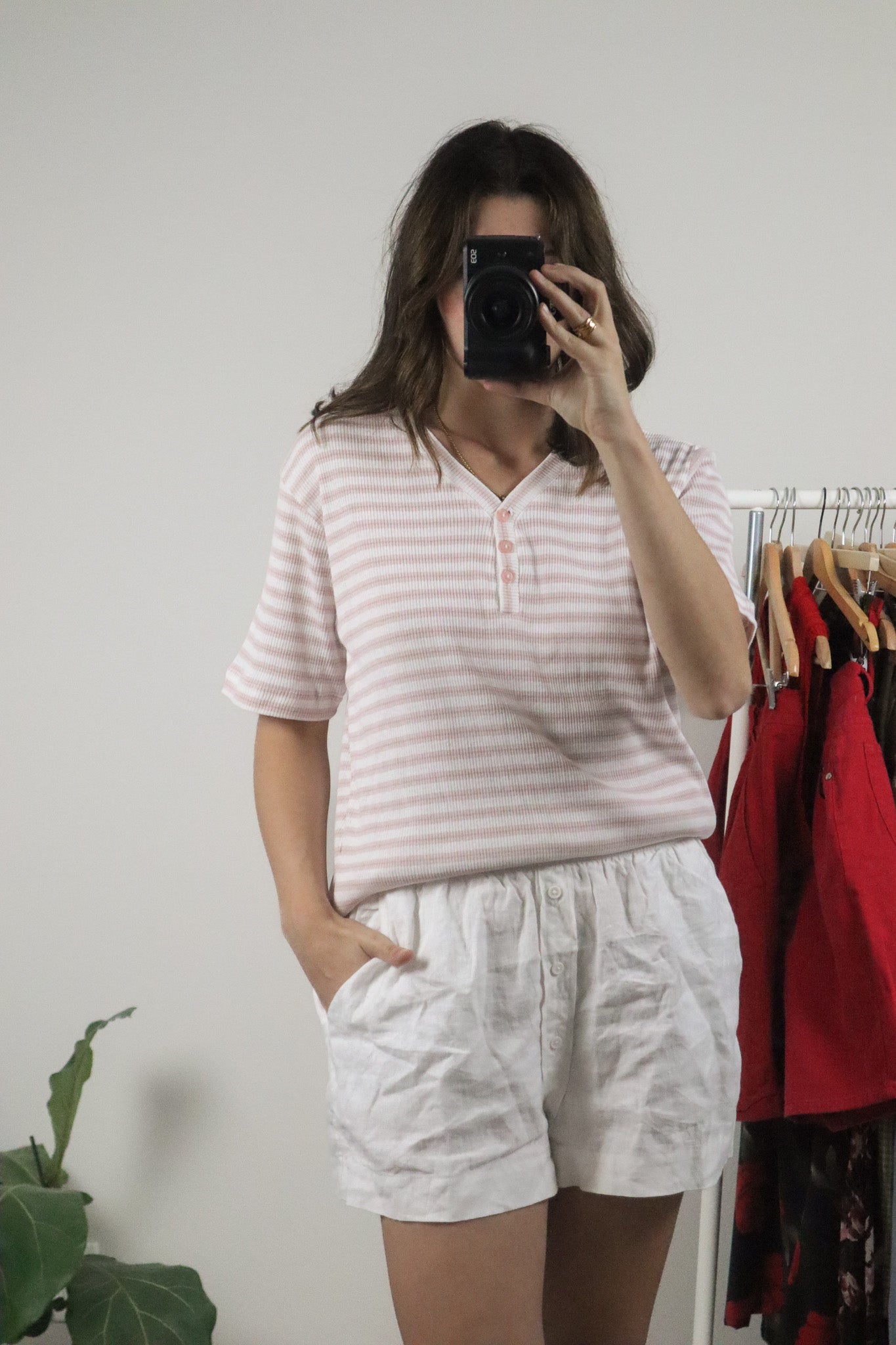 Vintage x Striped T-Shirt (M/L)