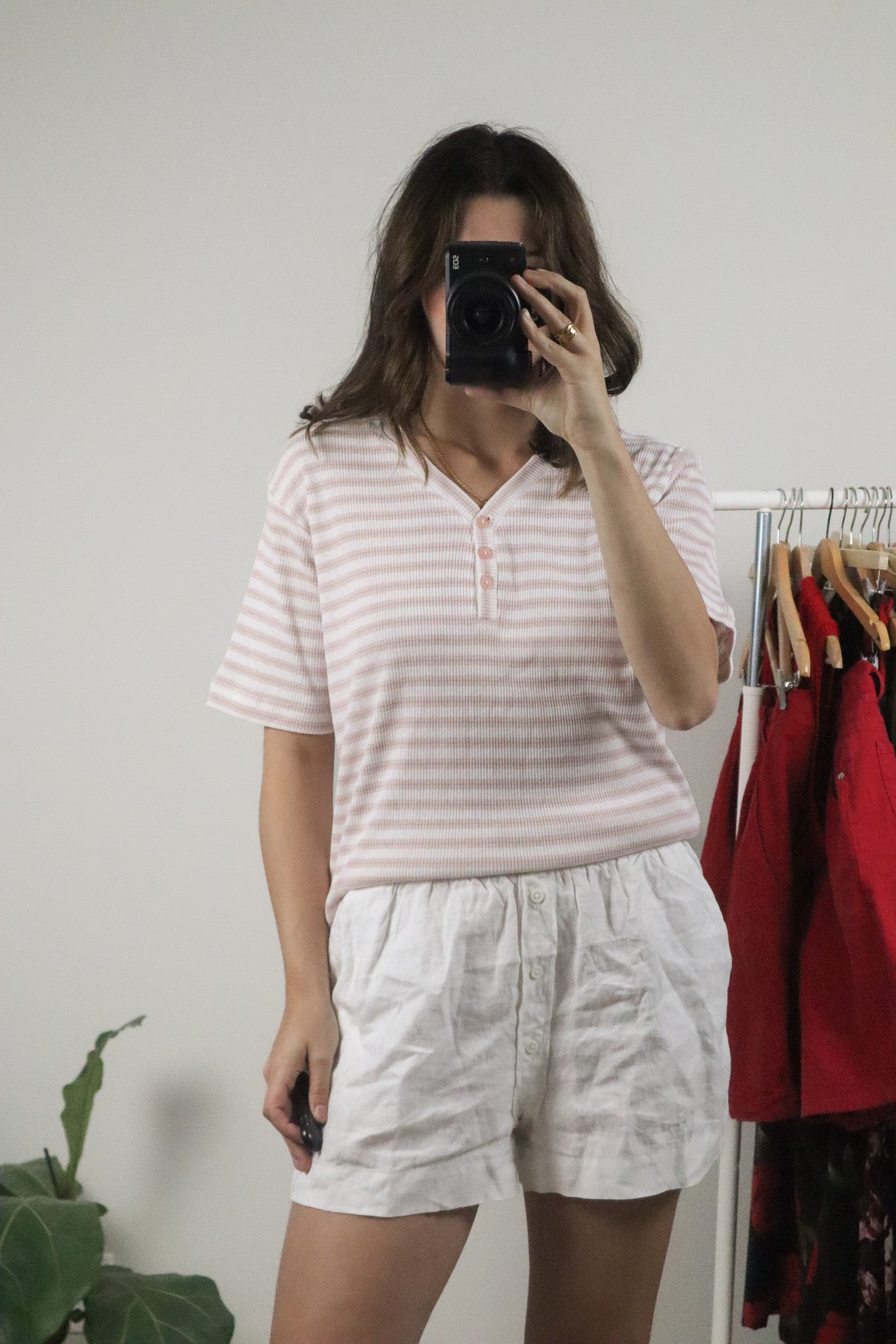 Vintage x Striped T-Shirt (M/L)