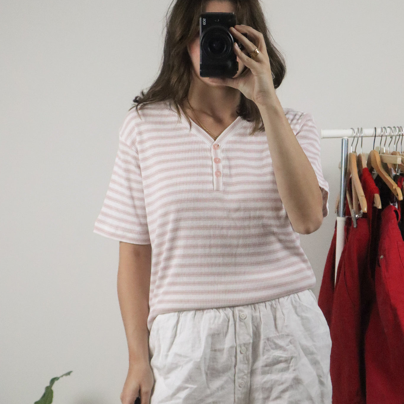 Vintage x Striped T-Shirt (M/L)