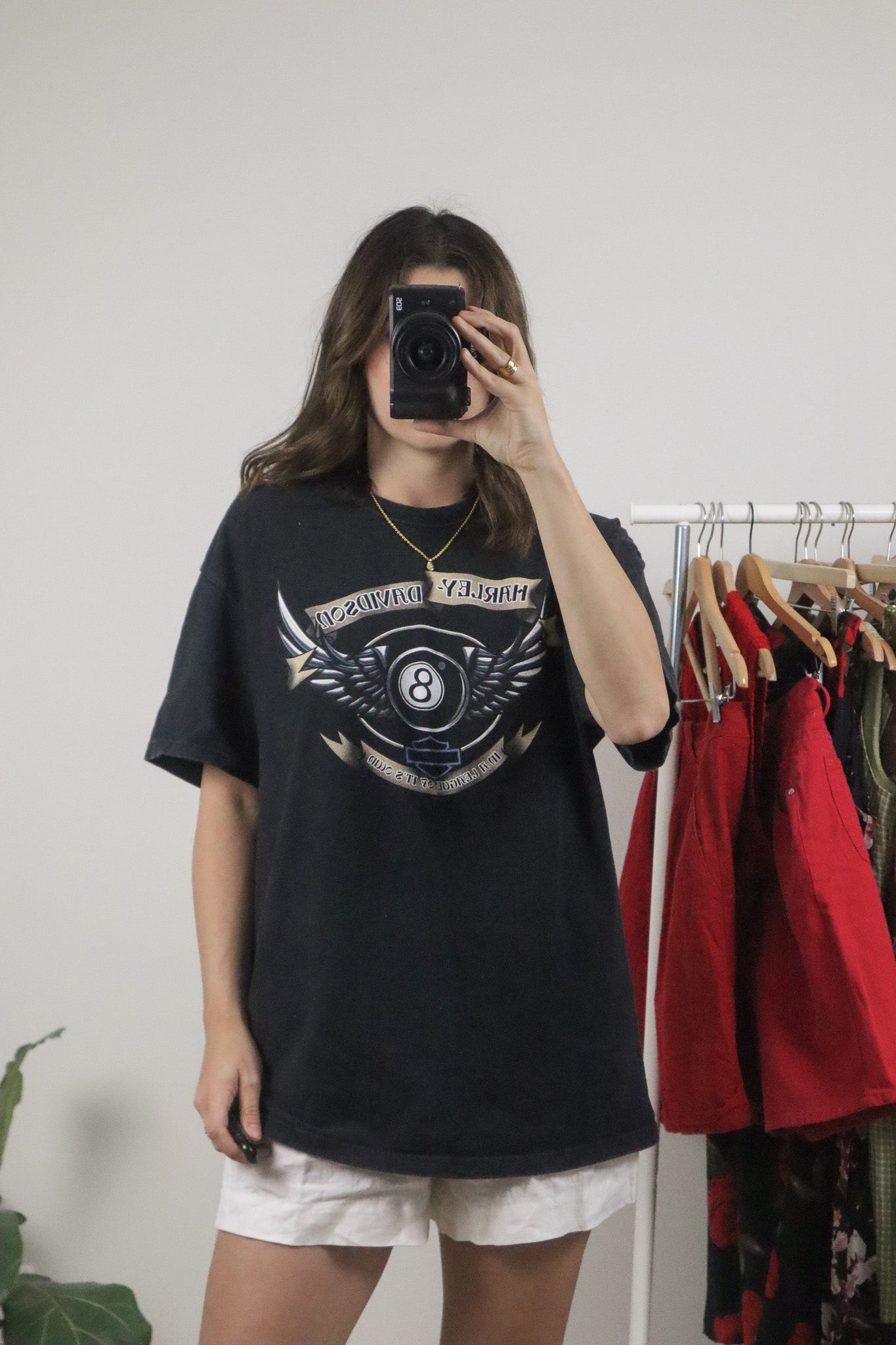 Made in USA x Vintage x Cotton Harley Davidson T-Shirt (XS-L)