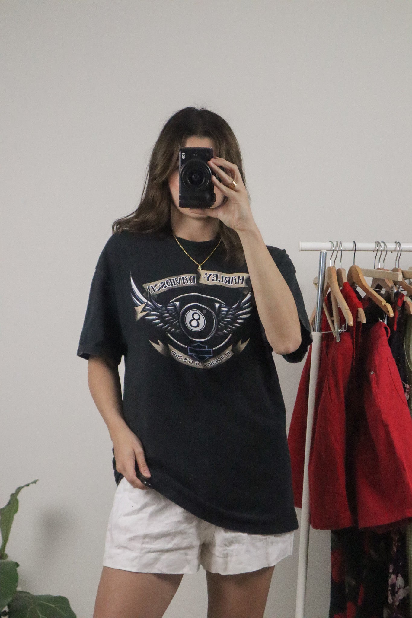 Made in USA x Vintage x Cotton Harley Davidson T-Shirt (XS-L)