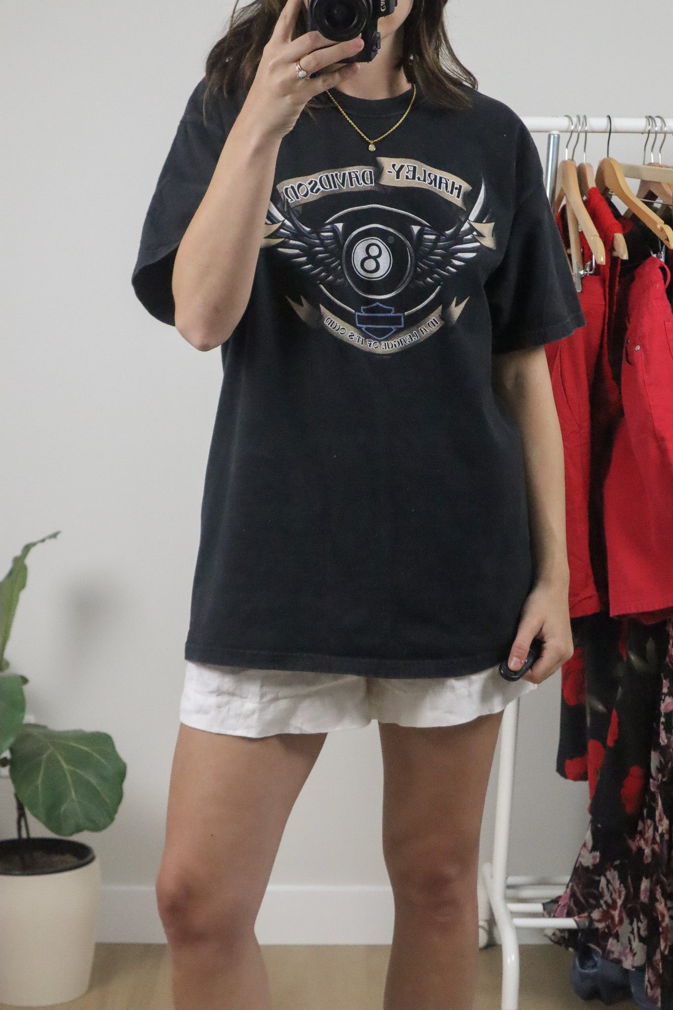 Made in USA x Vintage x Cotton Harley Davidson T-Shirt (XS-L)