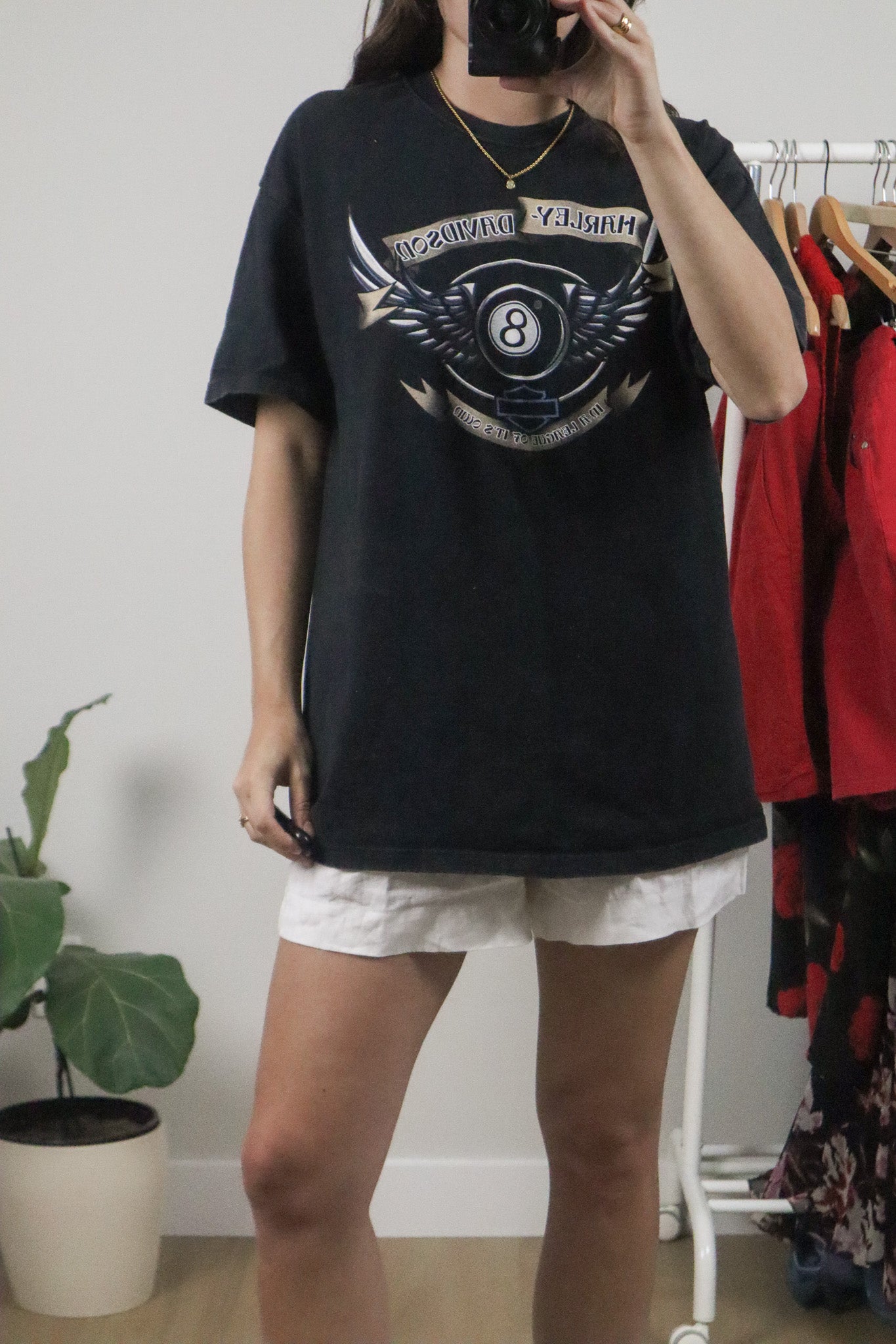 Made in USA x Vintage x Cotton Harley Davidson T-Shirt (XS-L)