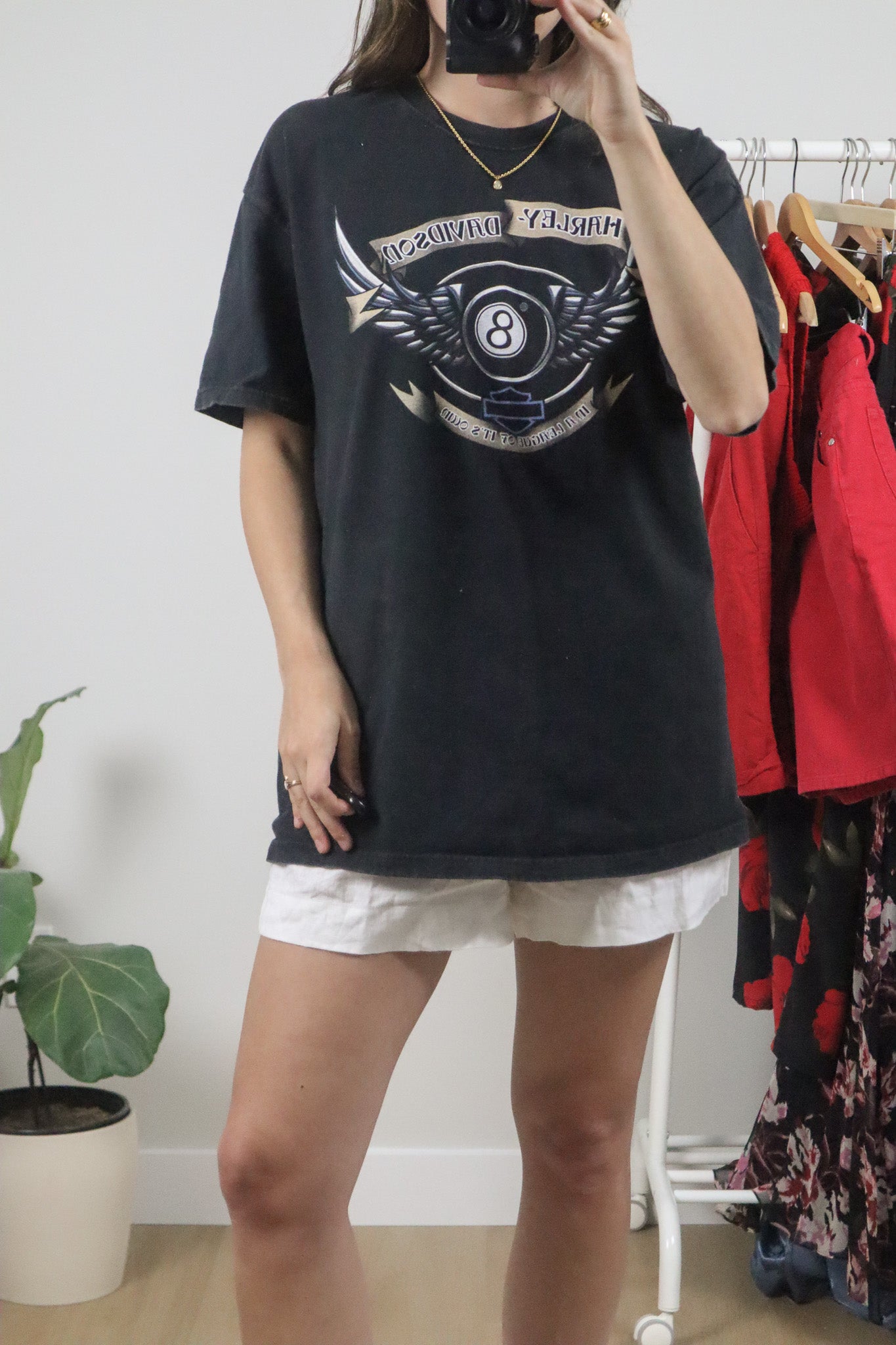 Made in USA x Vintage x Cotton Harley Davidson T-Shirt (XS-L)