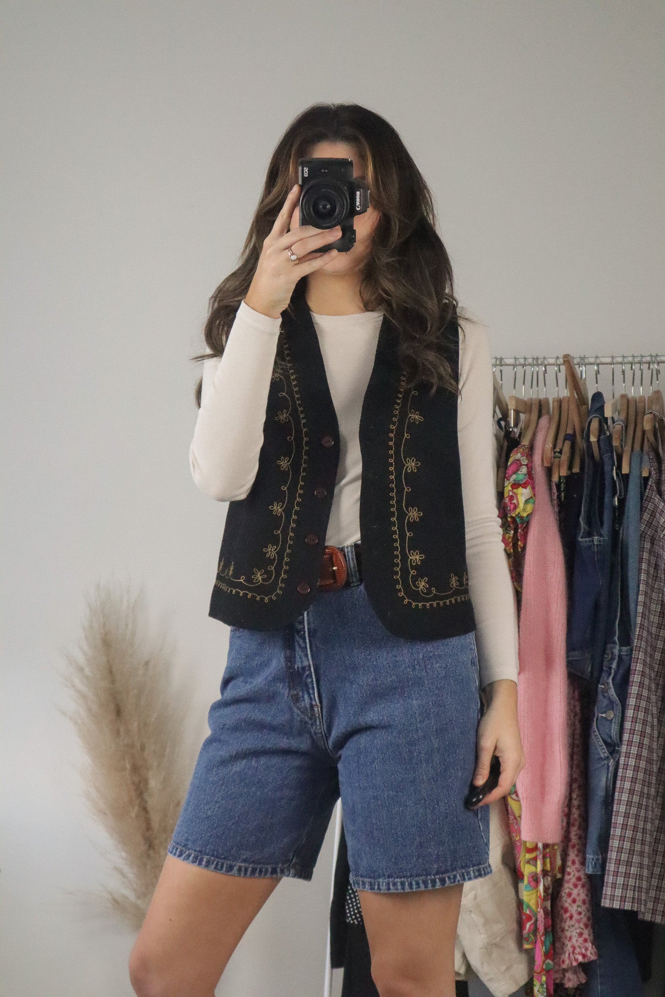 Vintage x Wool Blend Vest (S)