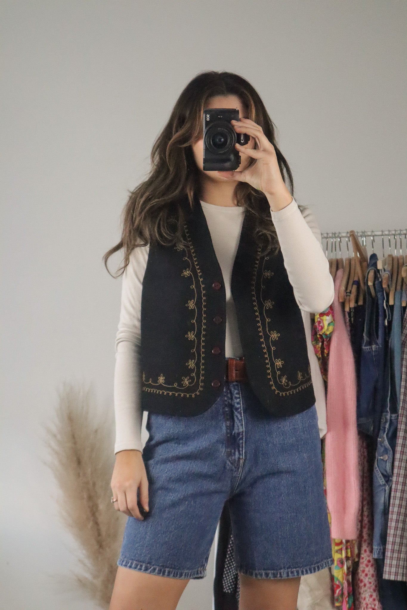 Vintage x Wool Blend Vest (S)