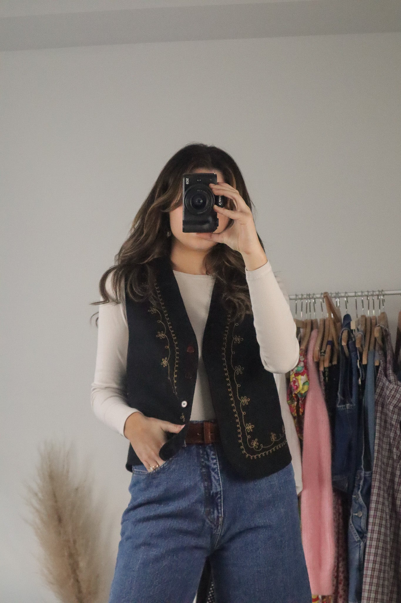 Vintage x Wool Blend Vest (S)