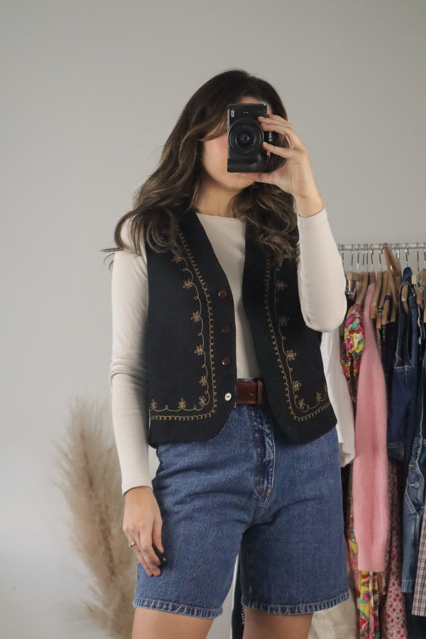 Vintage x Wool Blend Vest (S)
