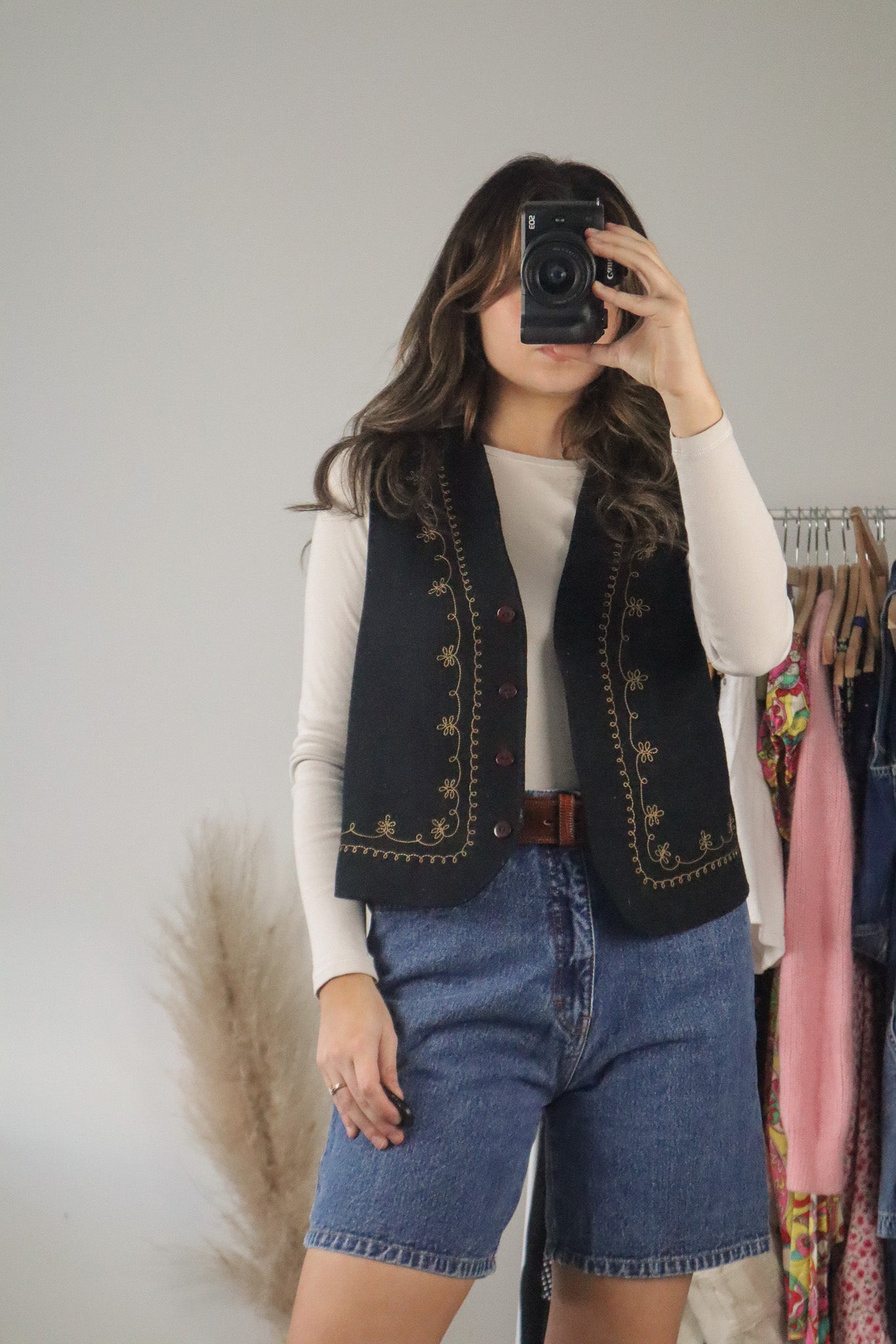 Vintage x Wool Blend Vest (S)