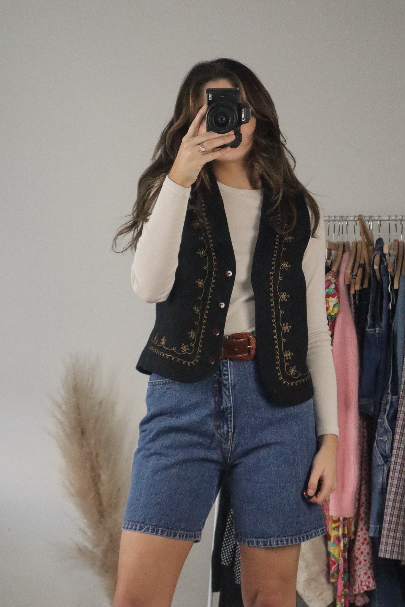 Vintage x Wool Blend Vest (S)