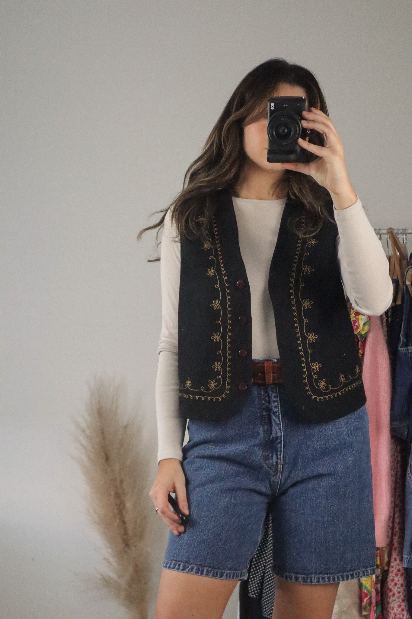 Vintage x Wool Blend Vest (S)