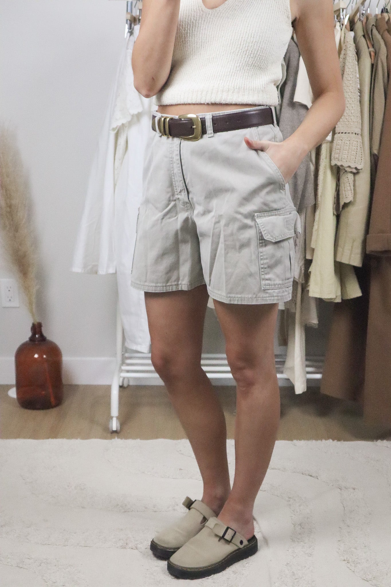 Made in Canada x Vintage x Cotton Cargo Shorts (8)