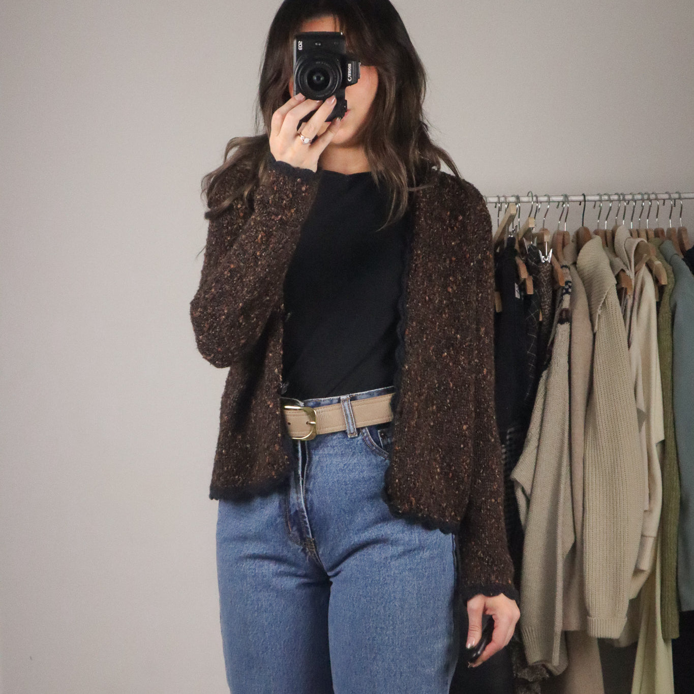 Vintage x Knit Cardigan (S)