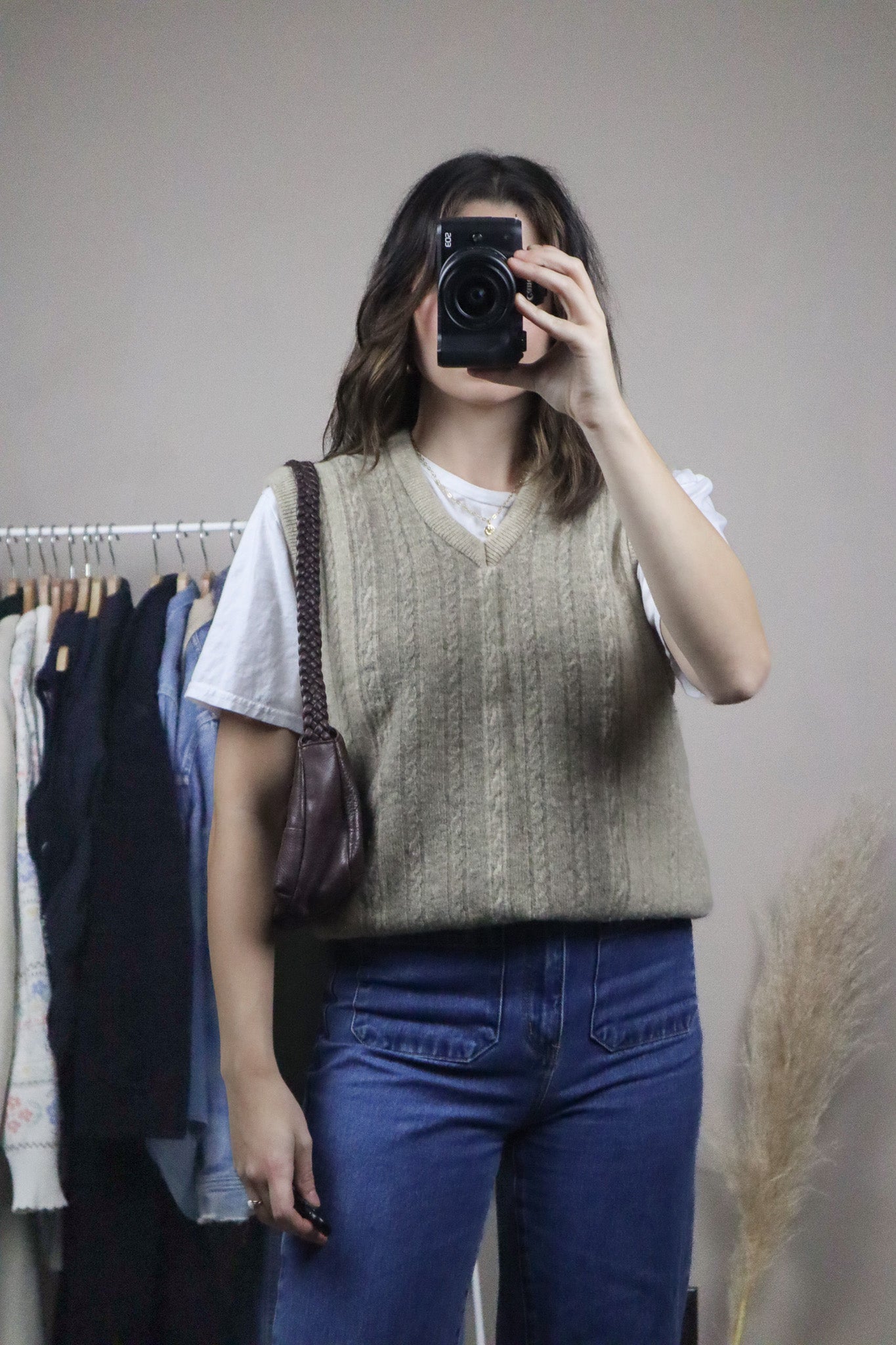 Vintage x Derek Alexander Leather Purse