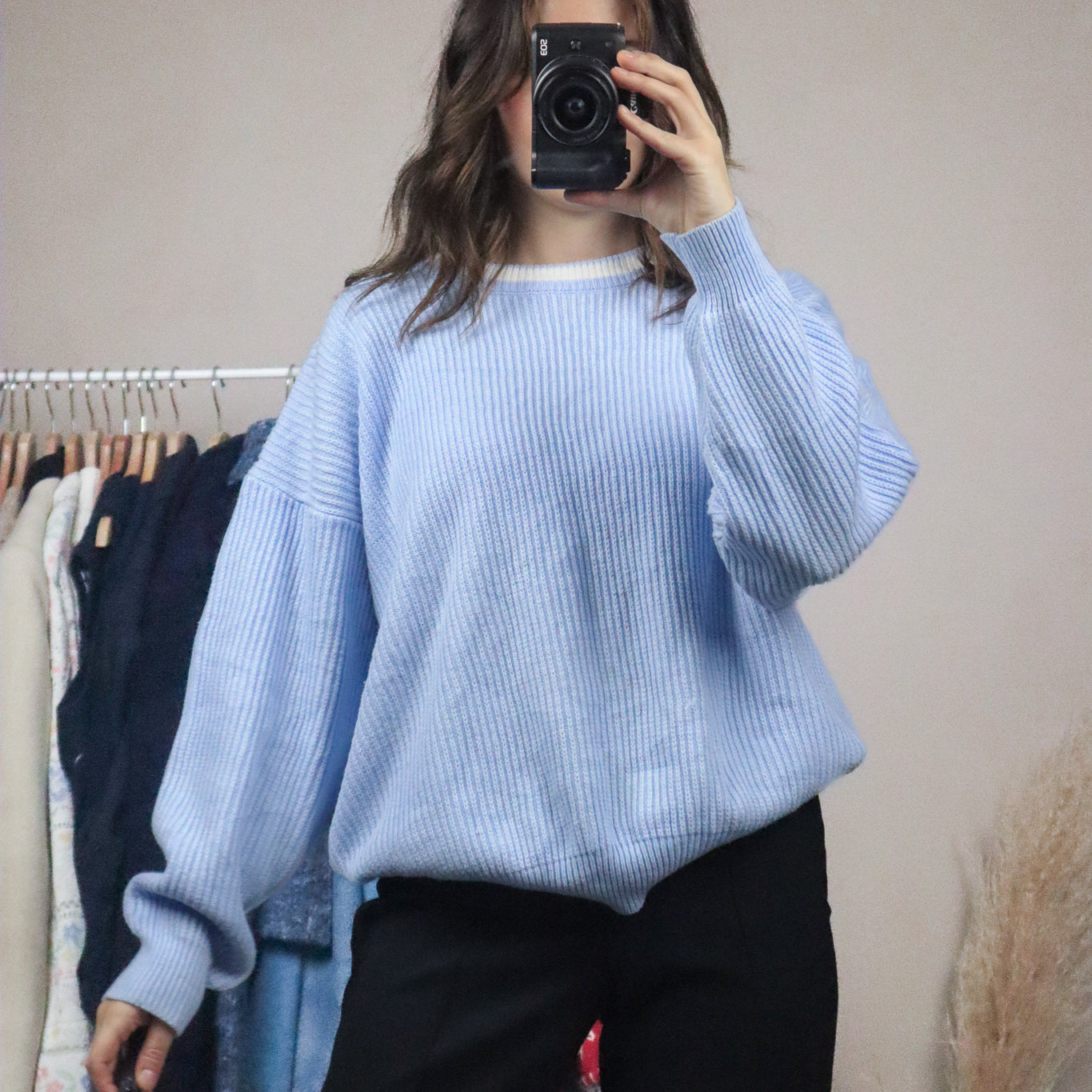 Vintage x Textured Sweater (M/L)