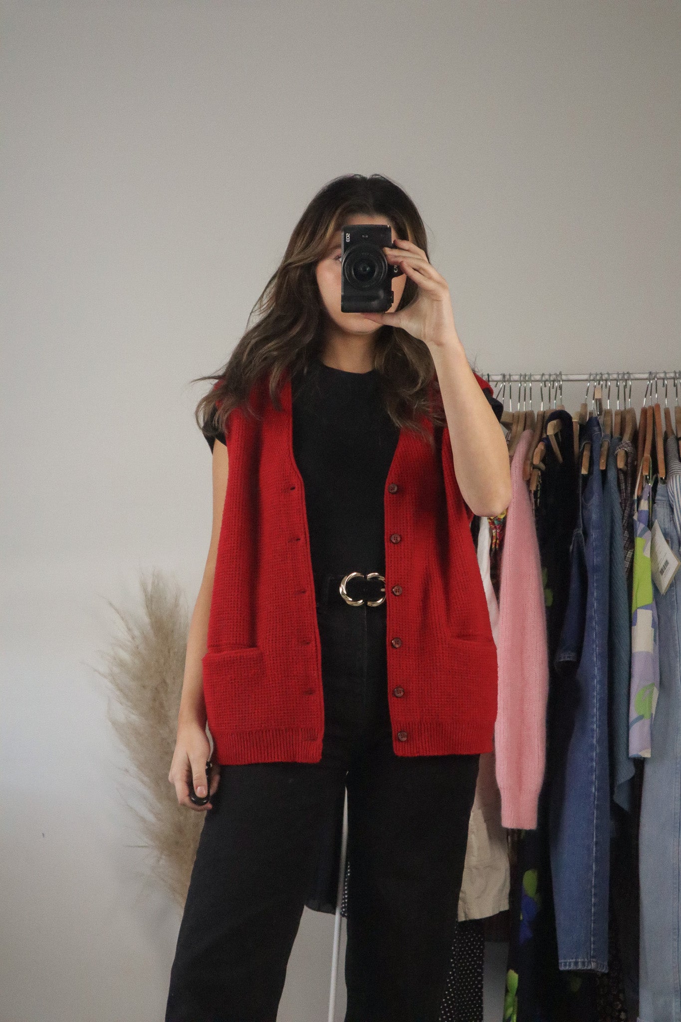 Made in Canada x Vintage x Knit Vest (L)