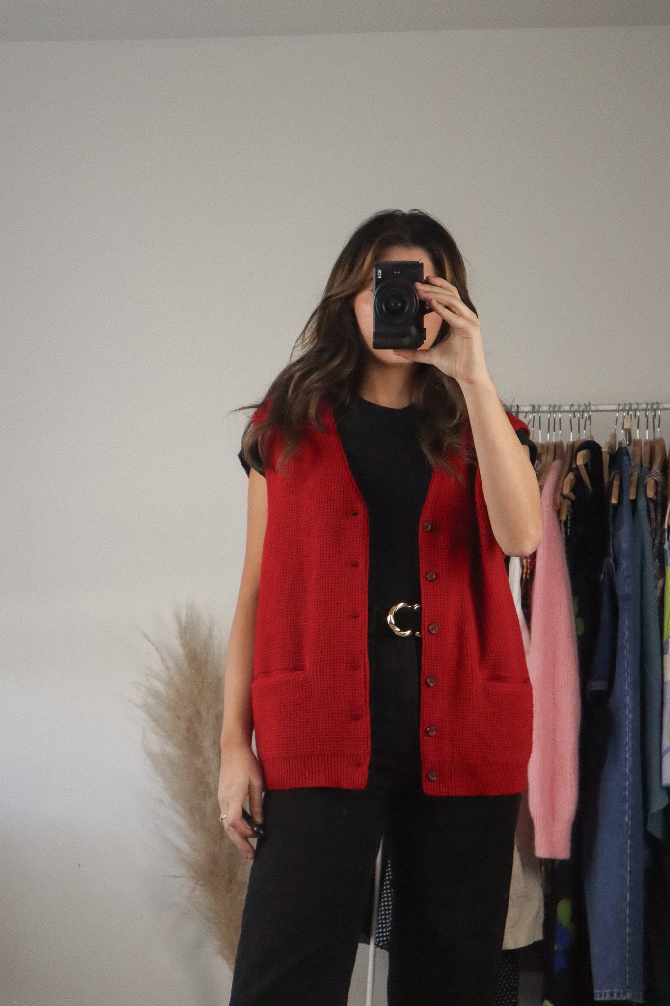 Made in Canada x Vintage x Knit Vest (L)