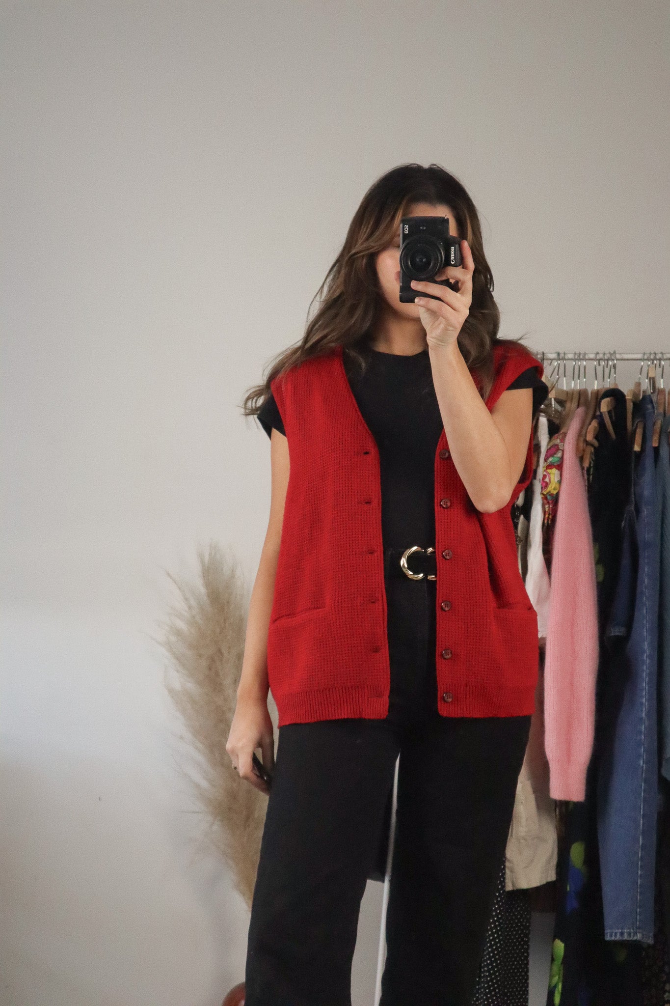 Made in Canada x Vintage x Knit Vest (L)