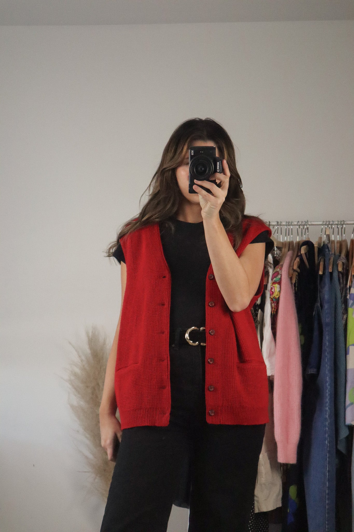 Made in Canada x Vintage x Knit Vest (L)