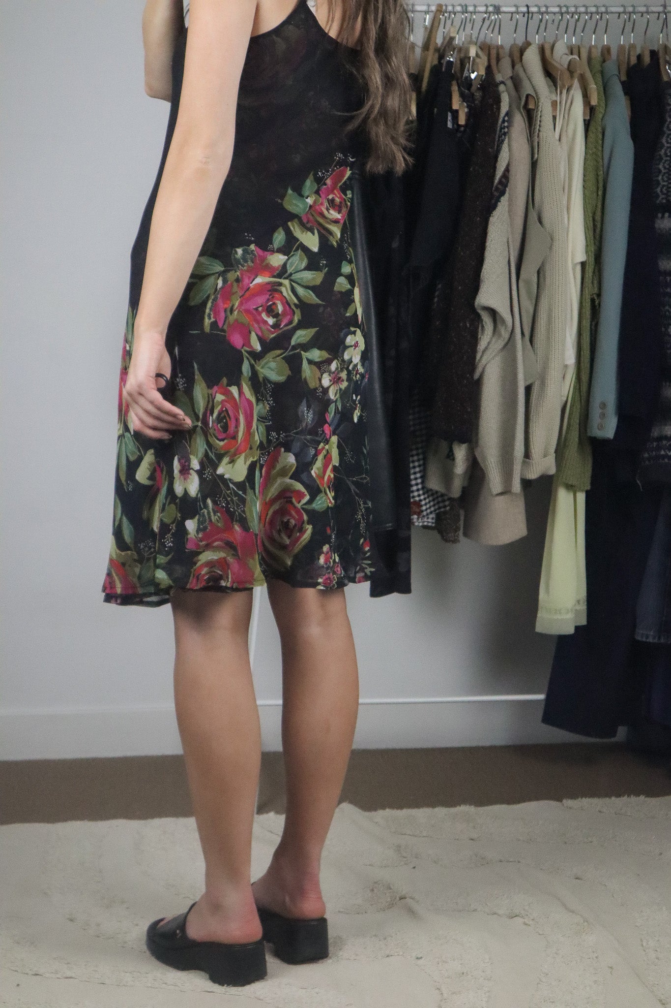 Vintage x Reversible Floral Dress (S)