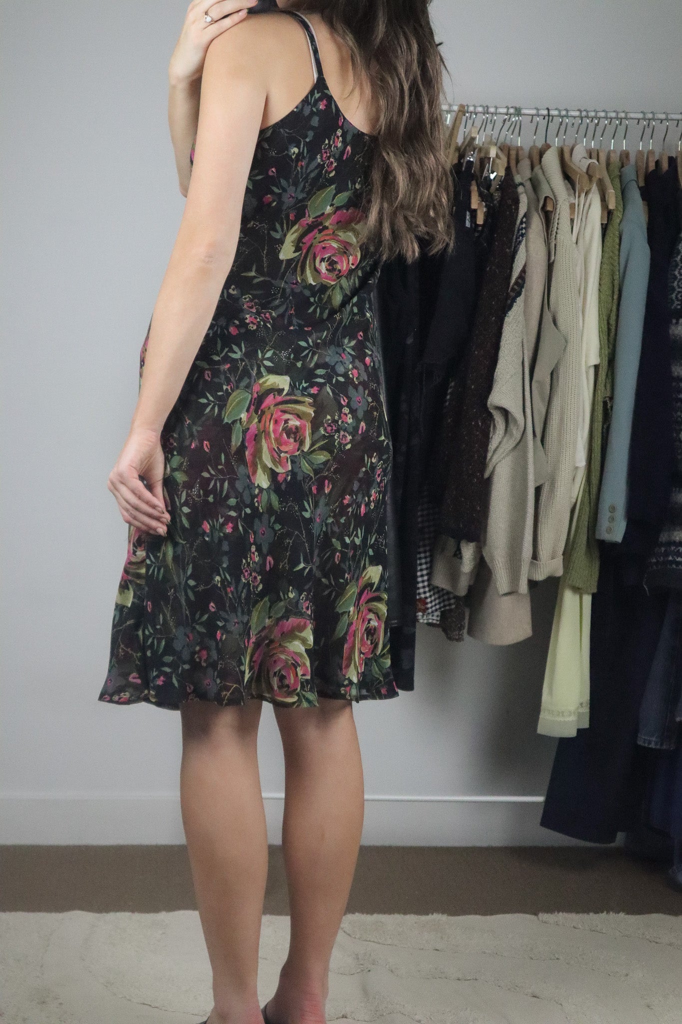 Vintage x Reversible Floral Dress (S)