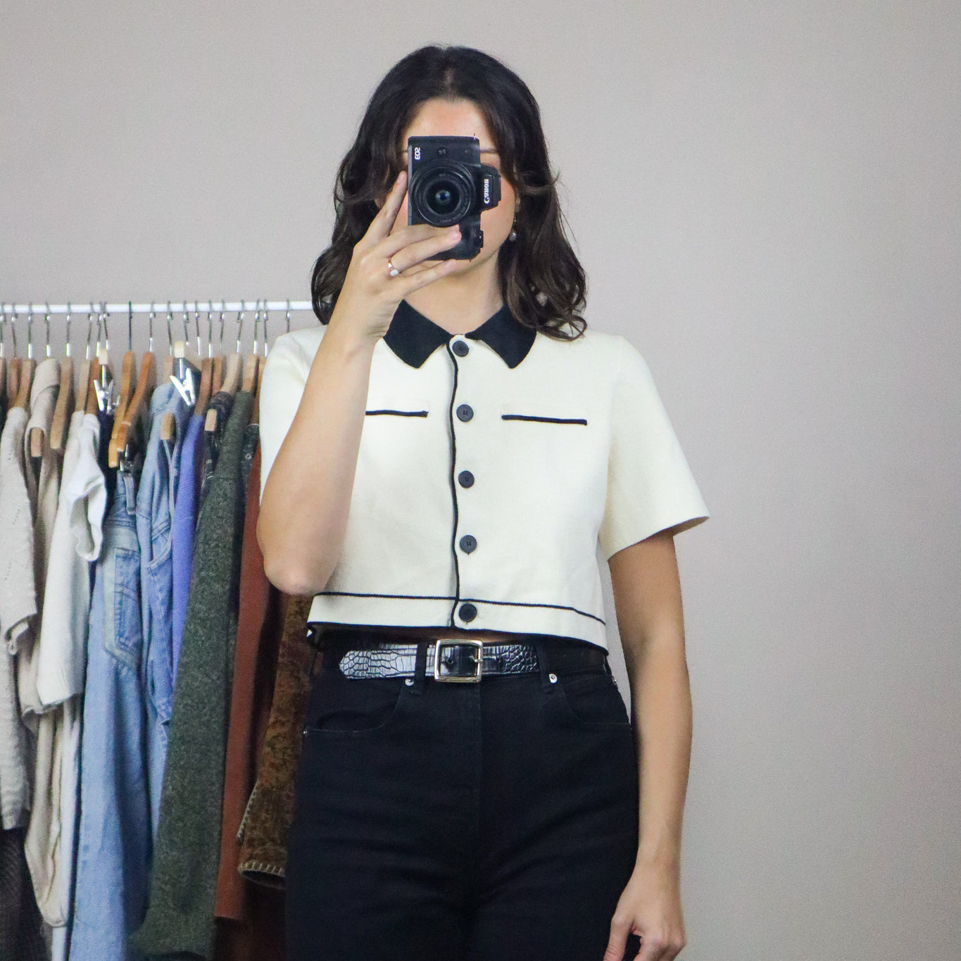 Modern x Cropped Blouse (S)