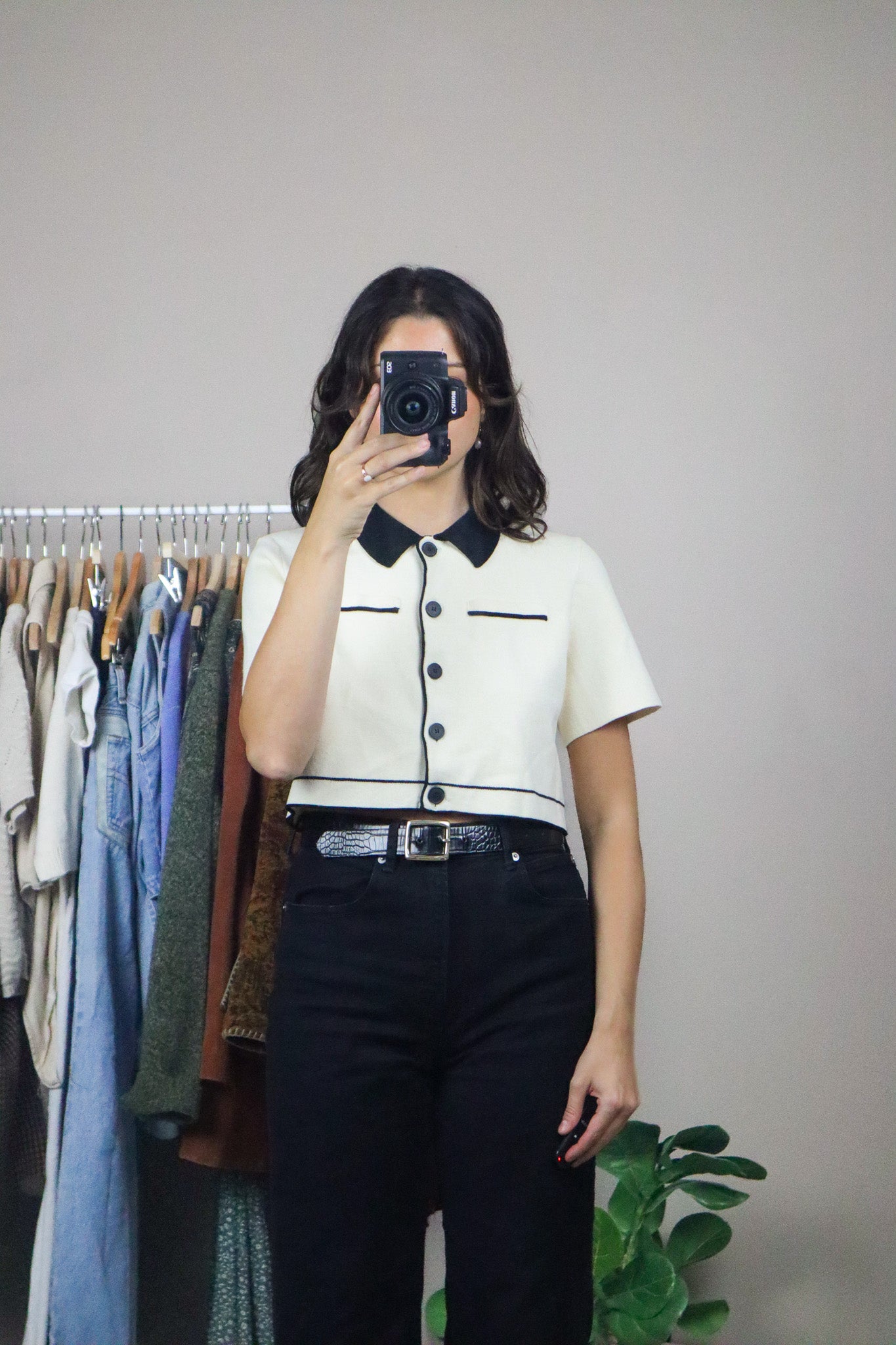 Modern x Cropped Blouse (S)