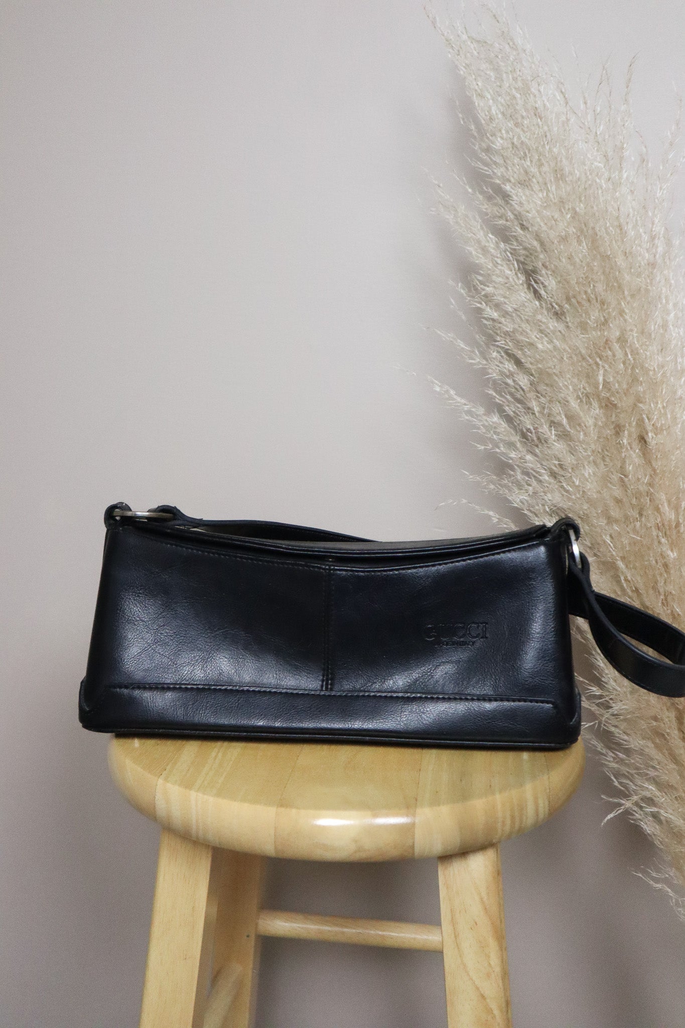 Vintage x 'Gucci' Fuax Leather Purse