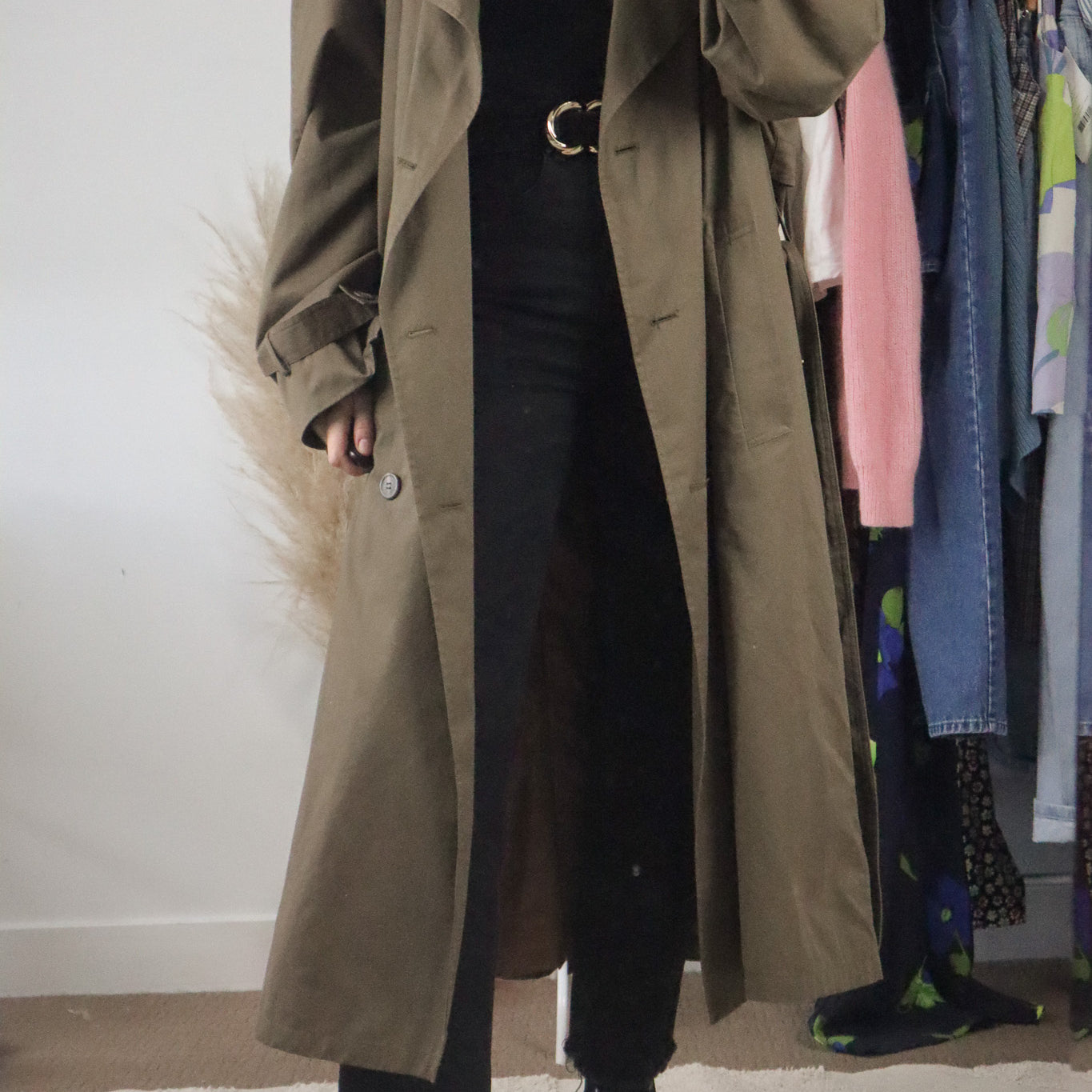 Vintage x YSL Trench Coat (XL/XXL)