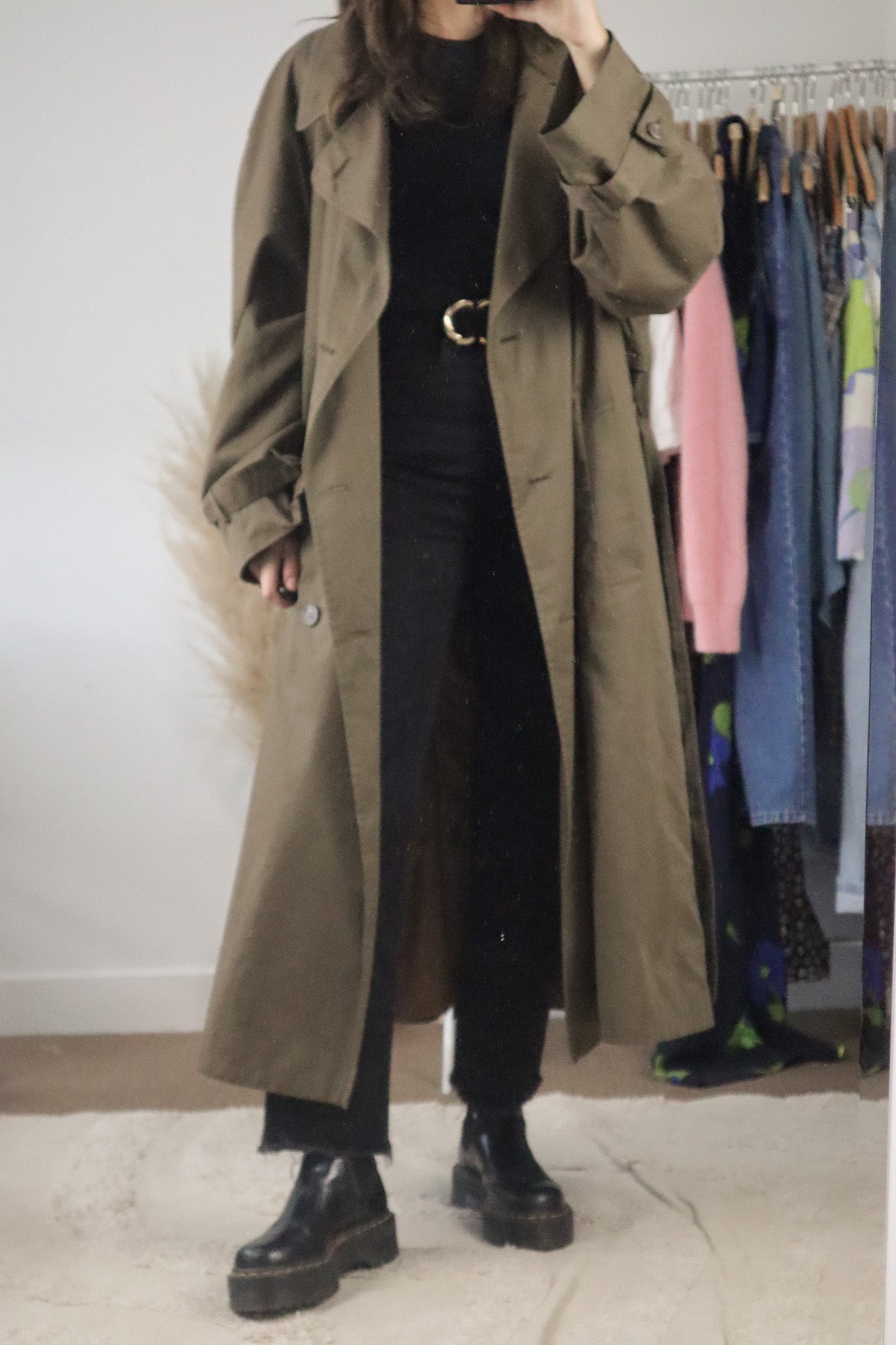 Vintage x YSL Trench Coat (XL/XXL)