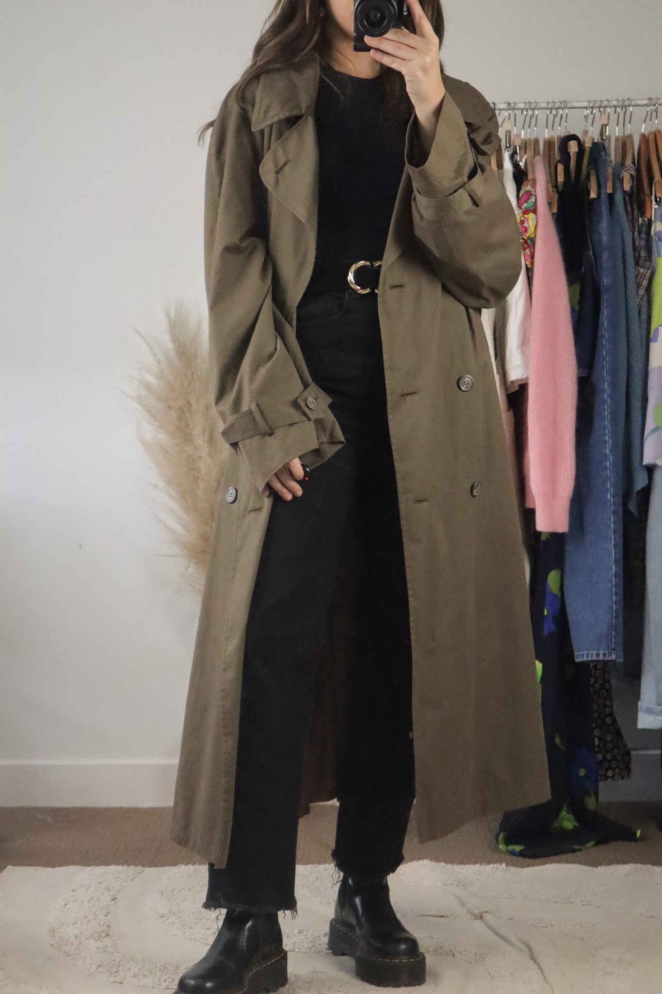 Vintage x YSL Trench Coat (XL/XXL)