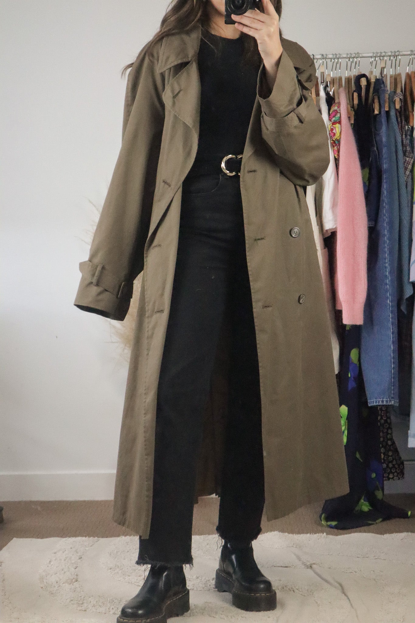 Vintage x YSL Trench Coat (XL/XXL)