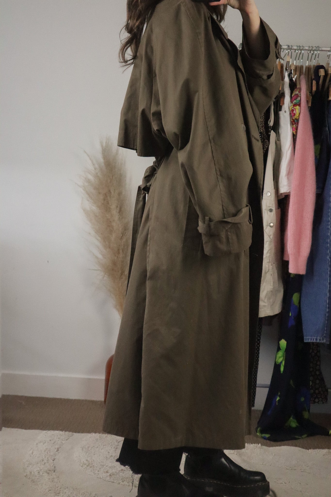 Vintage x YSL Trench Coat (XL/XXL)
