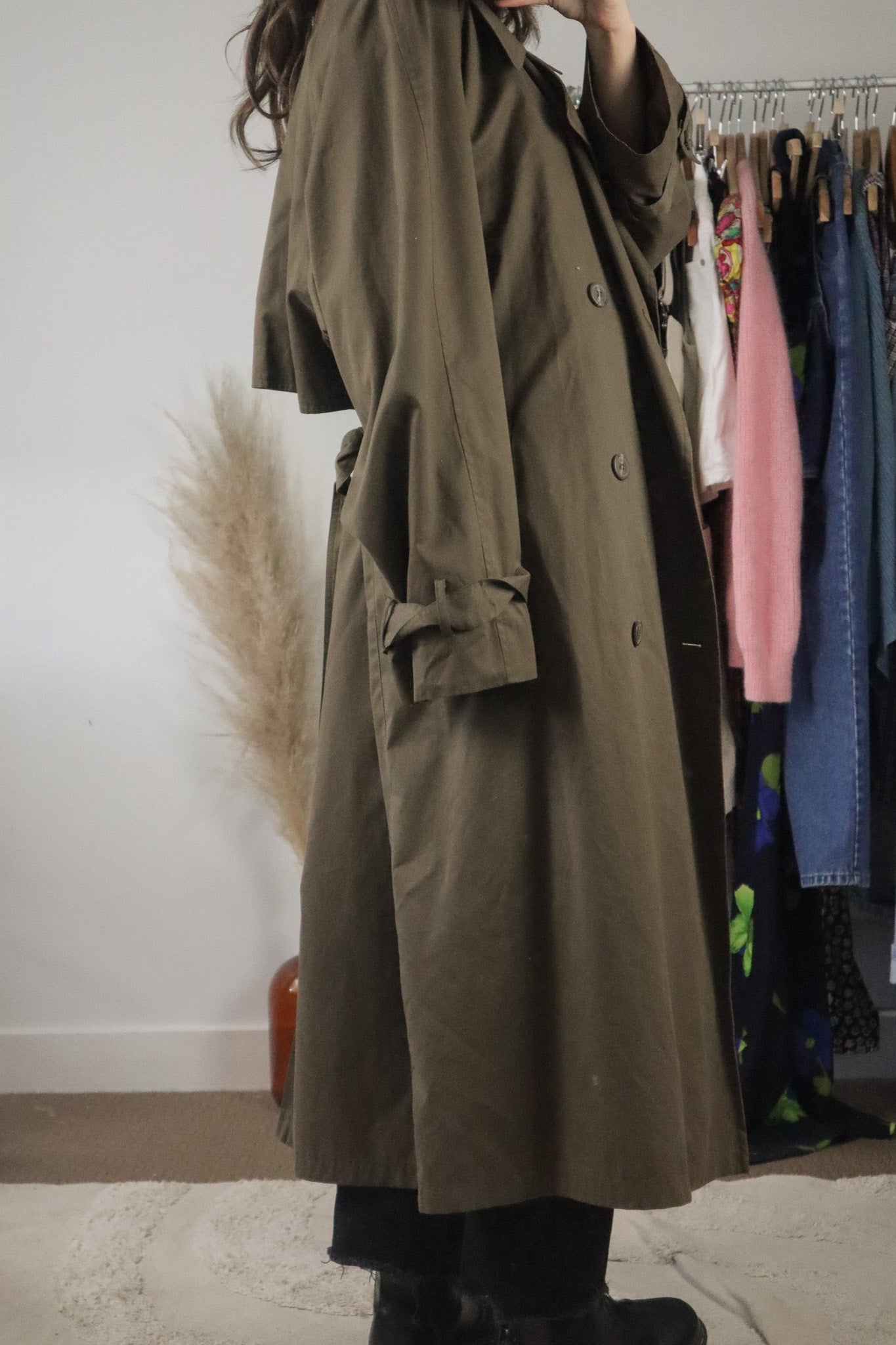 Vintage x YSL Trench Coat (XL/XXL)