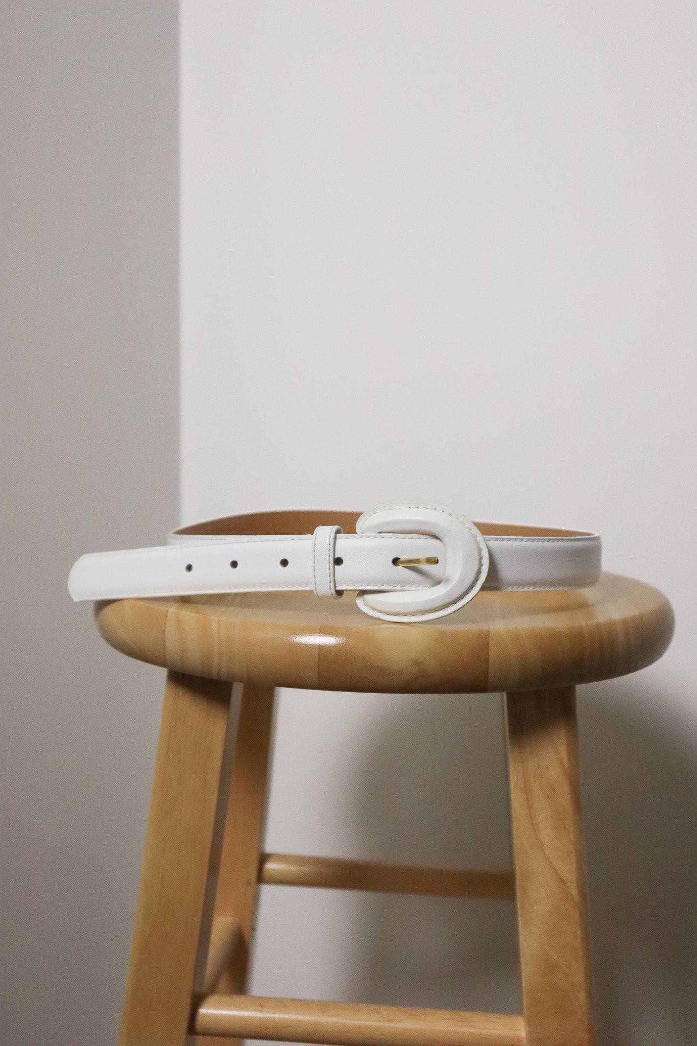 Vintage x Leather Belt (S)