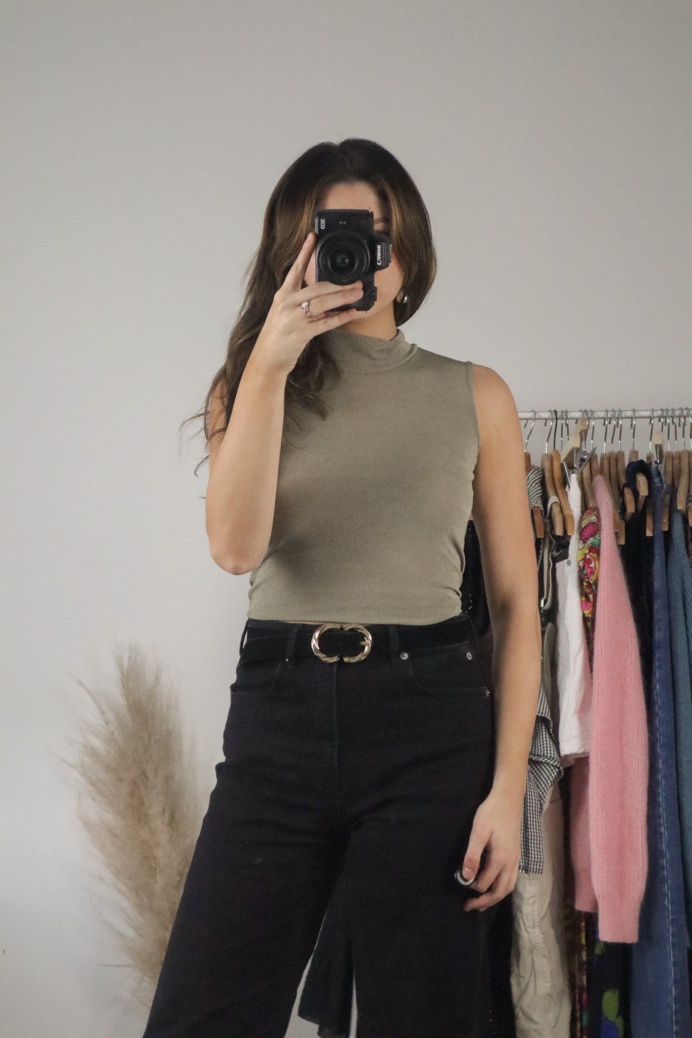 Vintage x Mock Neck Tank (S)