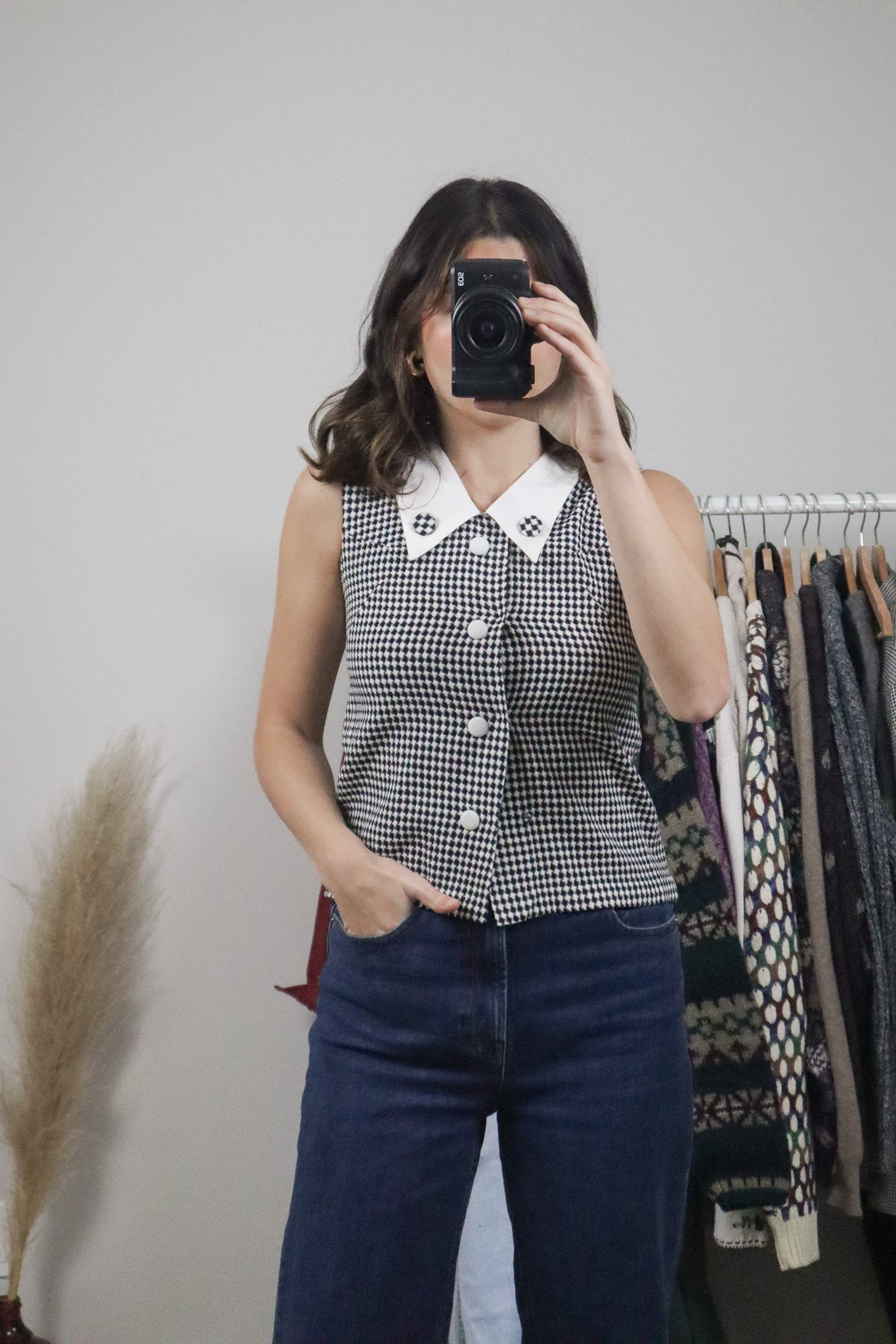 Handmade x Houndstooth Vest (XXS/XS)